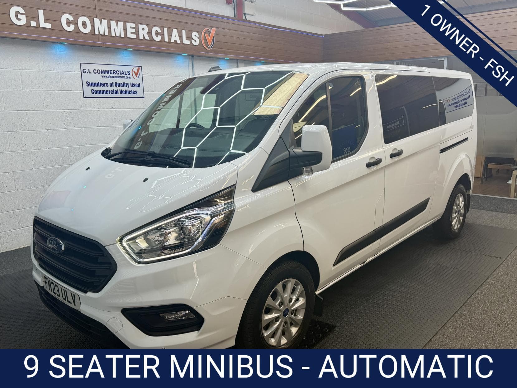 2023 Ford Transit Custom 2.0 320 EcoBlue Trend Kombi Double Cab 5dr Diesel Auto L2 H1 Euro 6 (s/s) (130 ps)