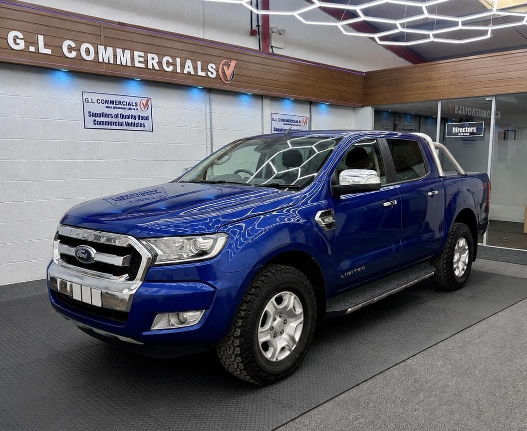 2016 Ford Ranger 2.2 TDCi Limited 1 Pickup Double Cab 4dr Diesel Manual 4WD Euro 5 (s/s) (160 ps)