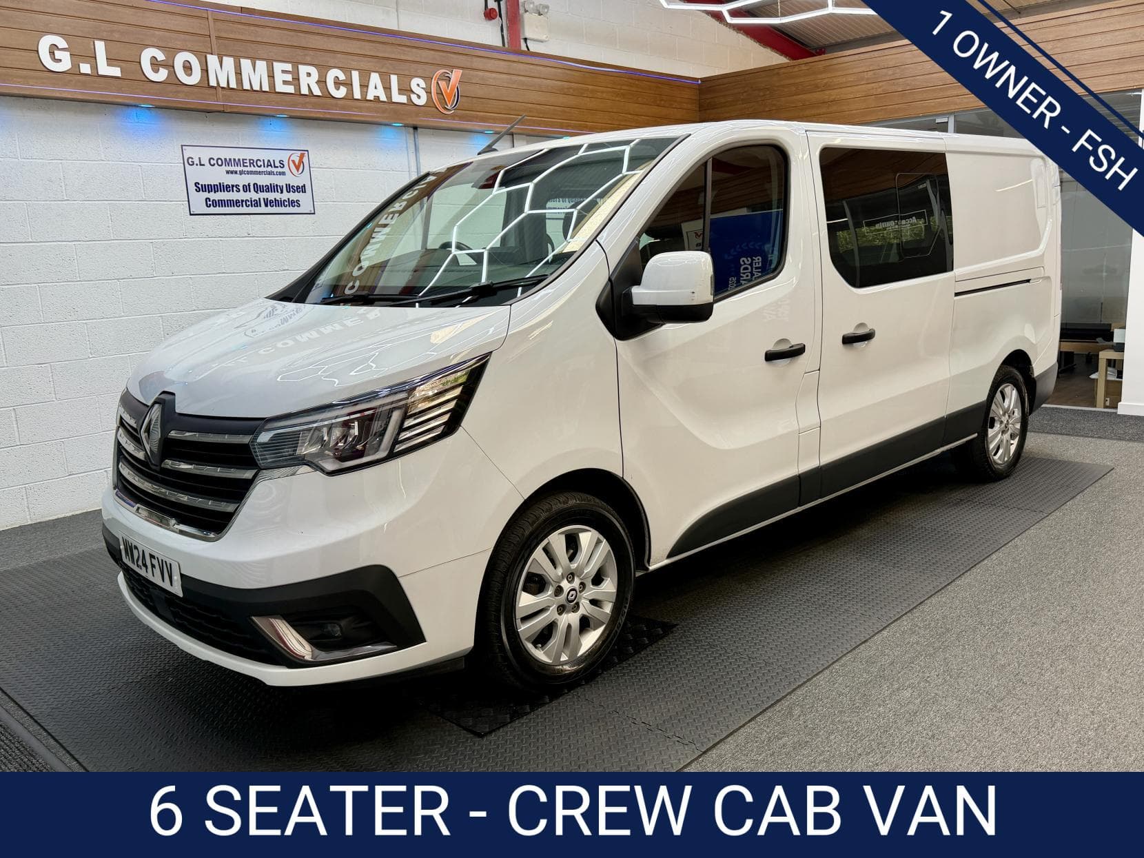 2024 Renault Trafic 2.0 dCi Blue LL30 Extra Crew Van Double Cab 6dr Diesel Manual L2 H1 Euro 6 (s/s) (150 ps)