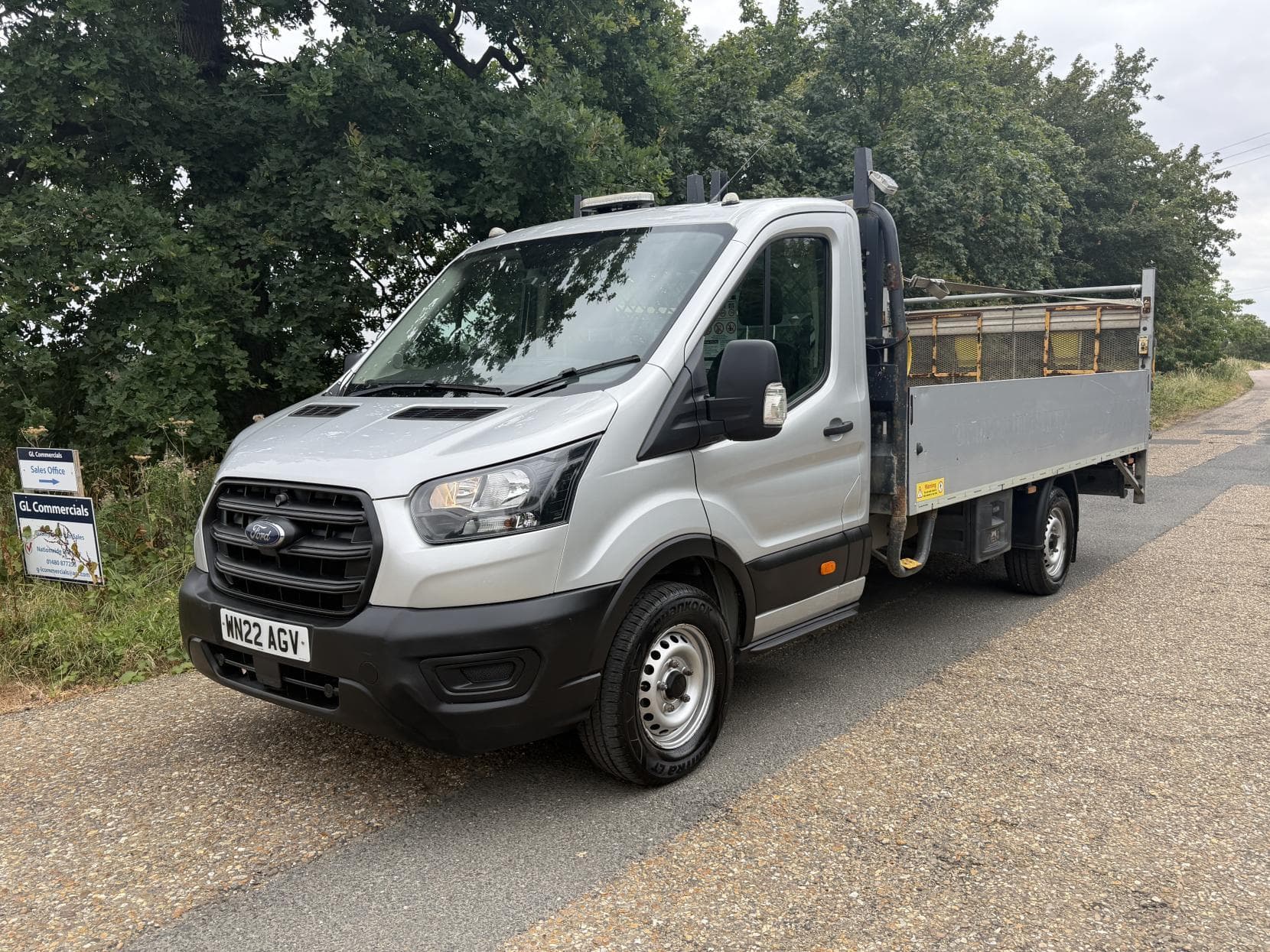 2022 Ford Transit 2.0 350 EcoBlue Leader Dropside 2dr Diesel Manual RWD L4 Euro 6 (s/s) (130 ps)