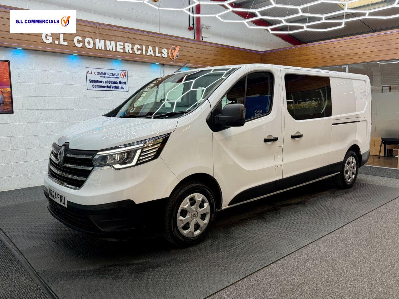 2024 Renault Trafic 2.0 dCi Blue LL30 Advance Crew Van Double Cab 6dr Diesel Manual L2 H1 Euro 6 (s/s) (130 ps)