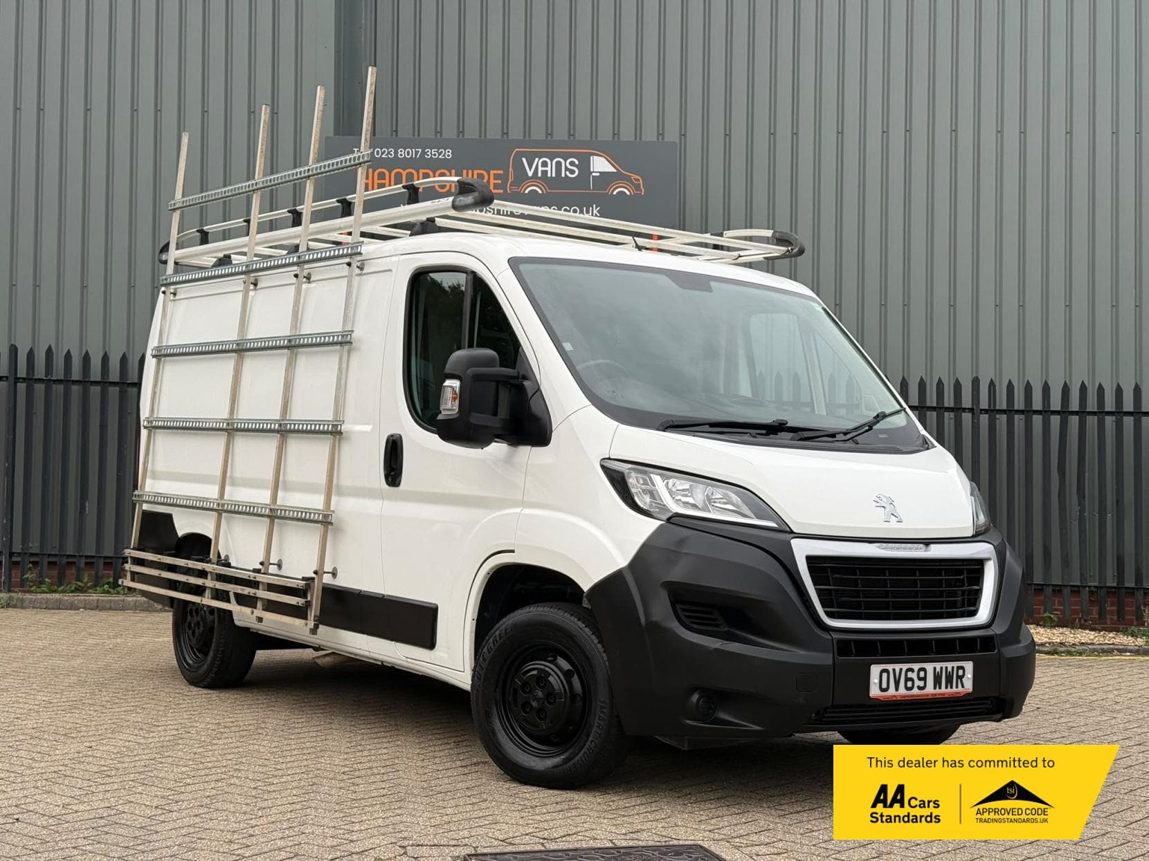 2019 Peugeot Boxer 2.2 BlueHDi 333 Professional Panel Van 5dr Diesel Manual L1 H1 Euro 6 (s/s) (120 ps)