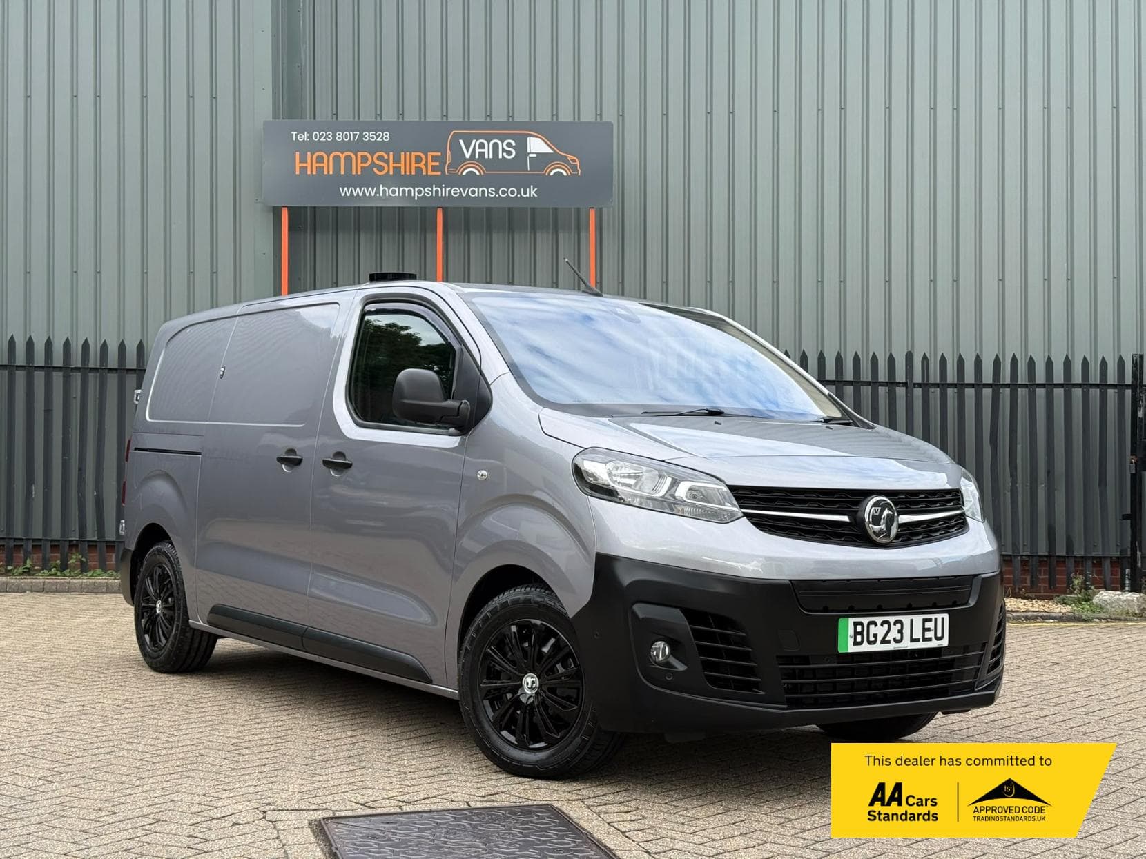 2023 Vauxhall Vivaro Electric 3100 75kWh Prime Panel Van 6dr Electric Auto L1 H1 (7.4kW Charger) (136 ps)