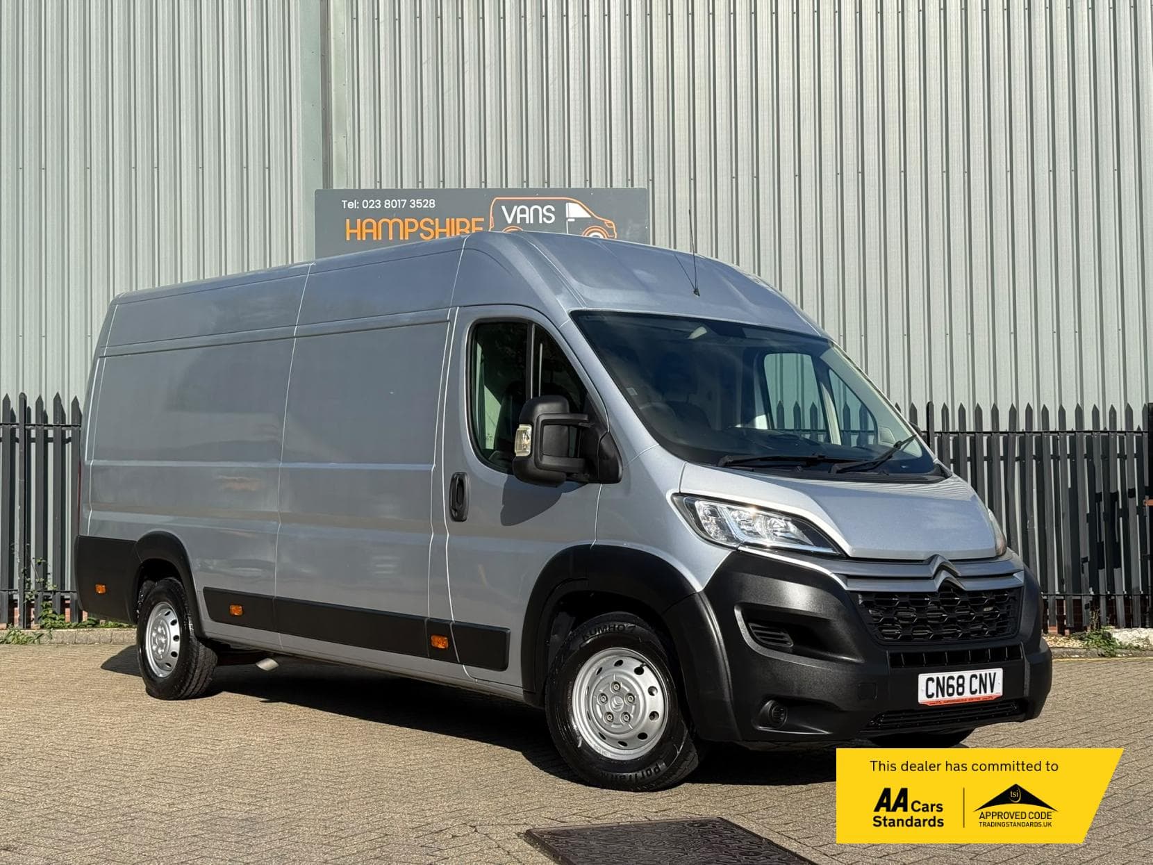 2018 Citroen Relay 2.0 BlueHDi 35 Enterprise Panel Van 5dr Diesel Manual L4 High Roof Euro 6 (Heavy) (130 ps)