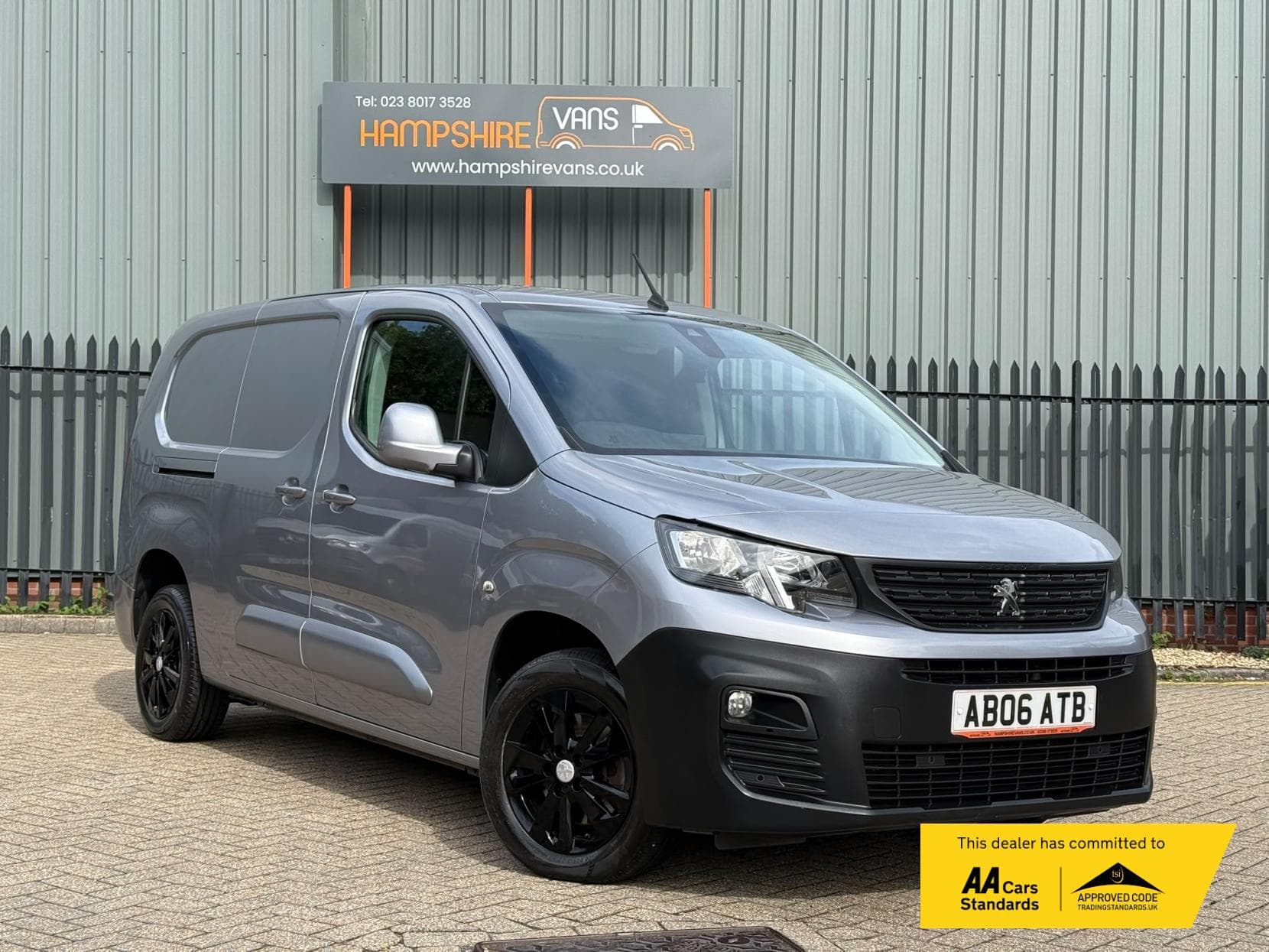 2019 Peugeot Partner 1.5 BlueHDi 950 Asphalt Long Panel Van 6dr Diesel Manual LWB Euro 6 (s/s) (130 bhp)