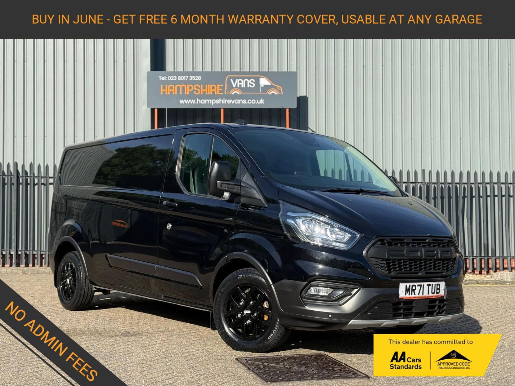 2021 Ford Transit Custom 2.0 300 EcoBlue Trail Panel Van 5dr Diesel Manual L2 H1 Euro 6 (s/s) (170 ps)