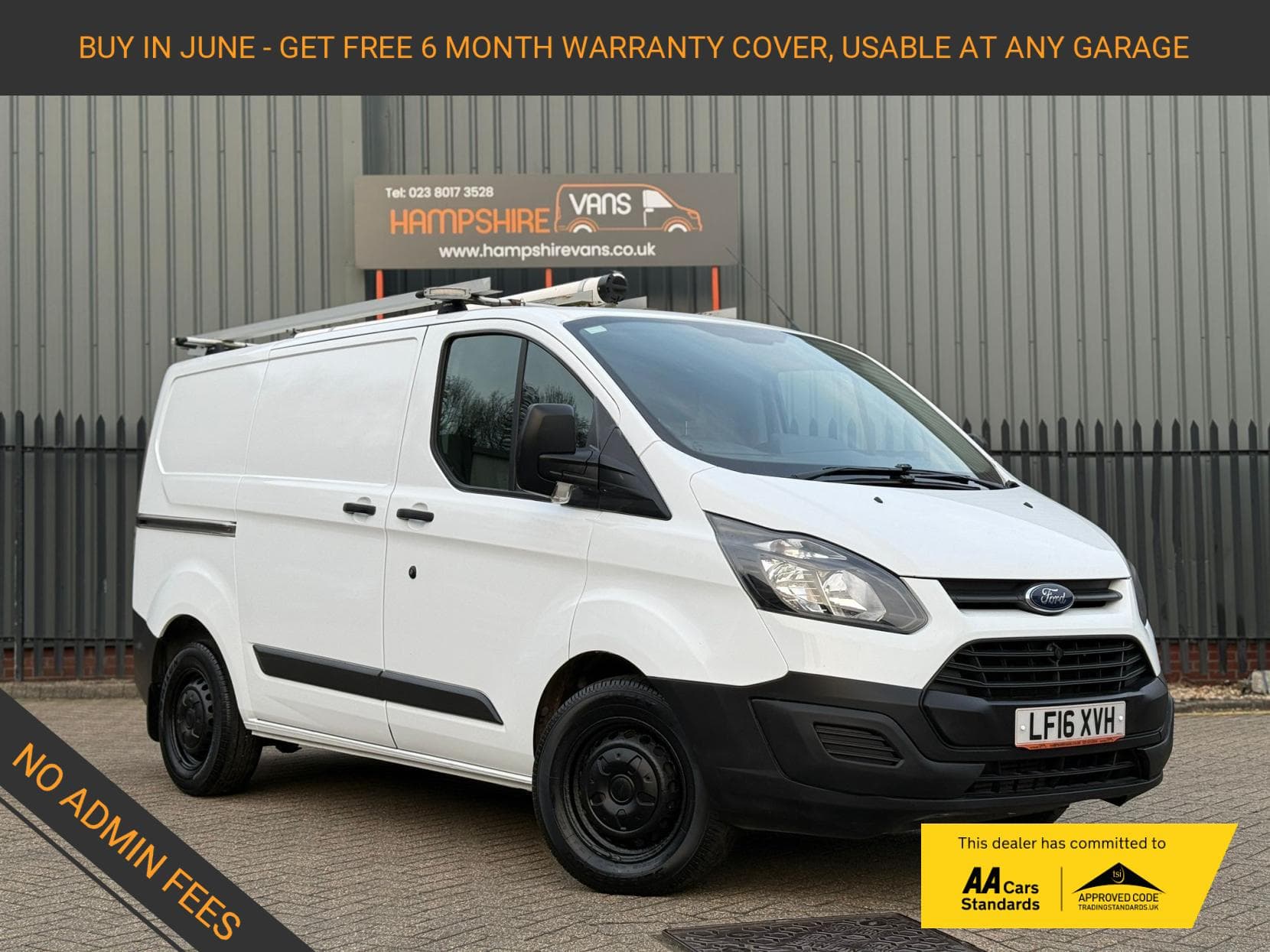 2016 Ford Transit Custom 2.2 TDCi 310 ECOnetic Panel Van 5dr Diesel Manual L1 H1 (162 g/km, 98 bhp)
