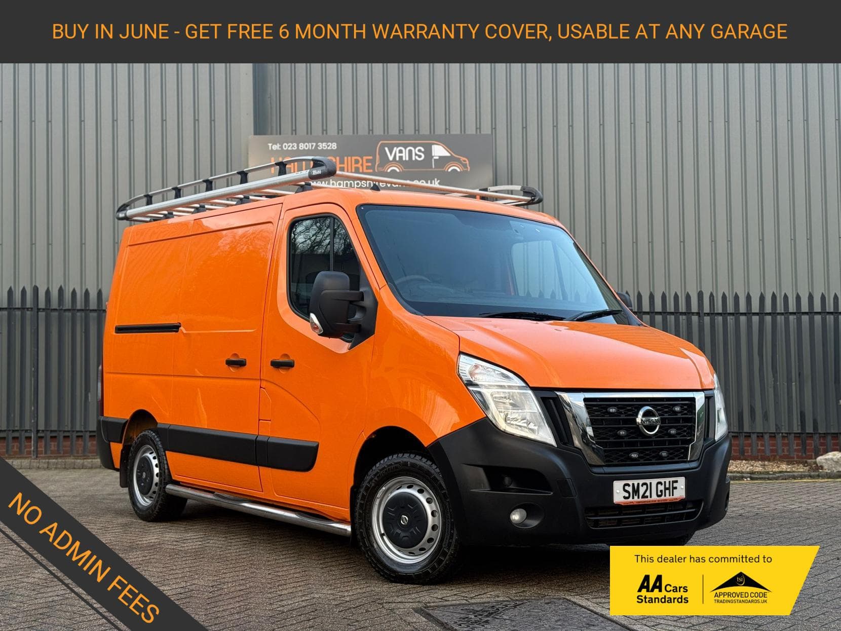 2021 Nissan NV400 2.3 dCi 33 Tekna Panel Van 5dr Diesel Manual FWD L1 H1 Euro 6 (135 ps)