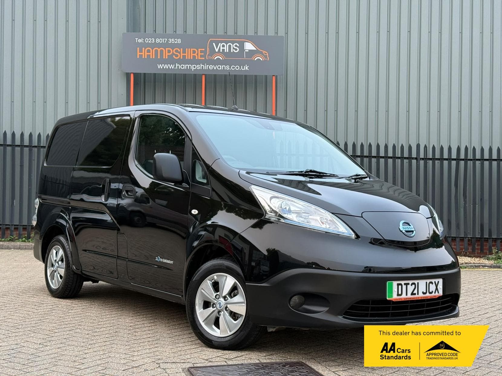 2021 Nissan e-NV200 40kWh Tekna Panel Van 5dr Electric Auto SWB (Quick Charge) (109 ps)