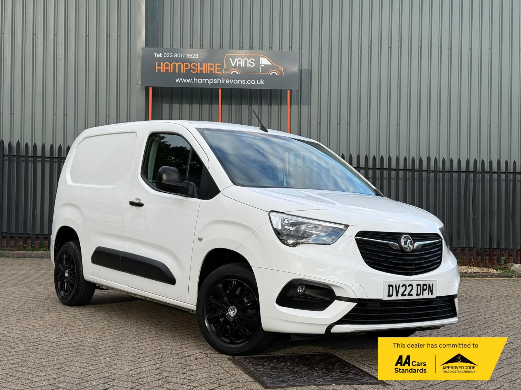2022 Vauxhall Combo 1.5 Turbo D 2300 Sportive Panel Van 5dr Diesel Manual L1 H1 Euro 6 (100 ps)