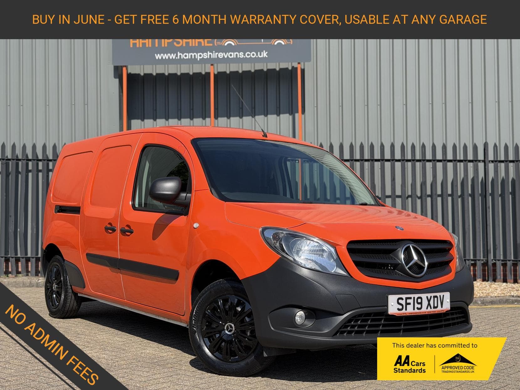 2019 Mercedes-Benz Citan 1.5 109 CDI BlueEfficiency Panel Van 6dr Diesel Manual L3 Euro 5 (s/s) (90 ps)