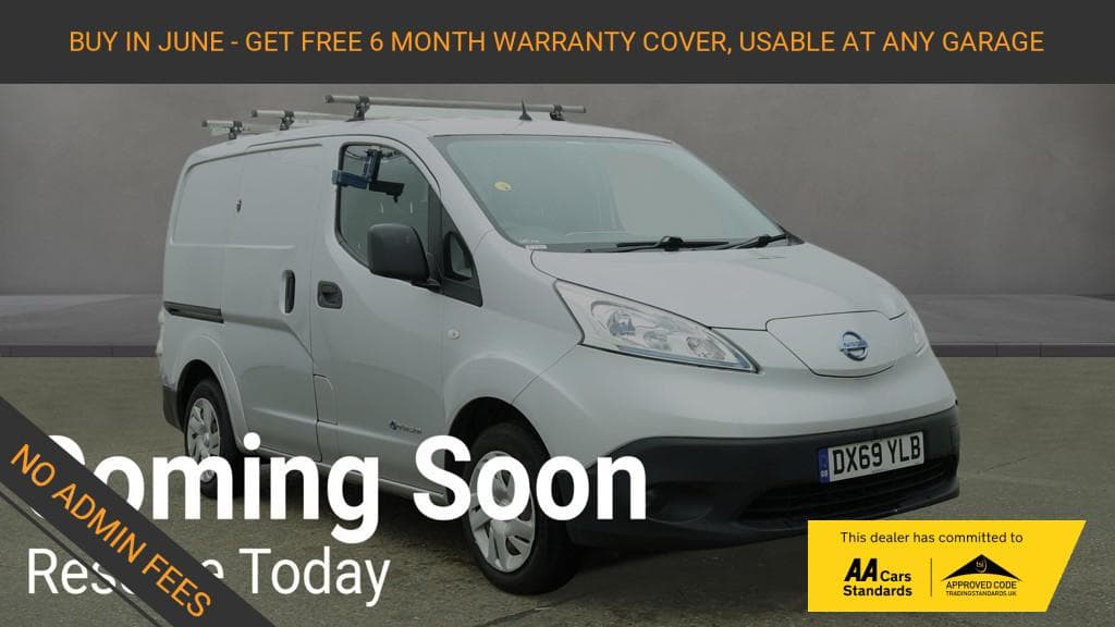 2019 Nissan e-NV200 40kWh Acenta Panel Van 5dr Electric Auto SWB (Quick Charge) (109 ps)