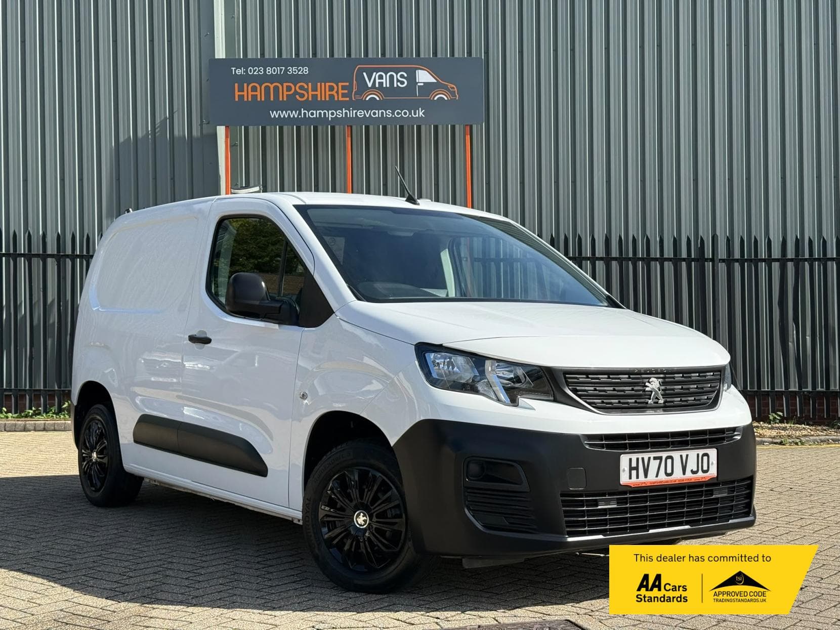 2021 Peugeot Partner 1.5 BlueHDi 650 S Standard Panel Van 5dr Diesel Manual SWB Euro 6 (s/s) (75 bhp)