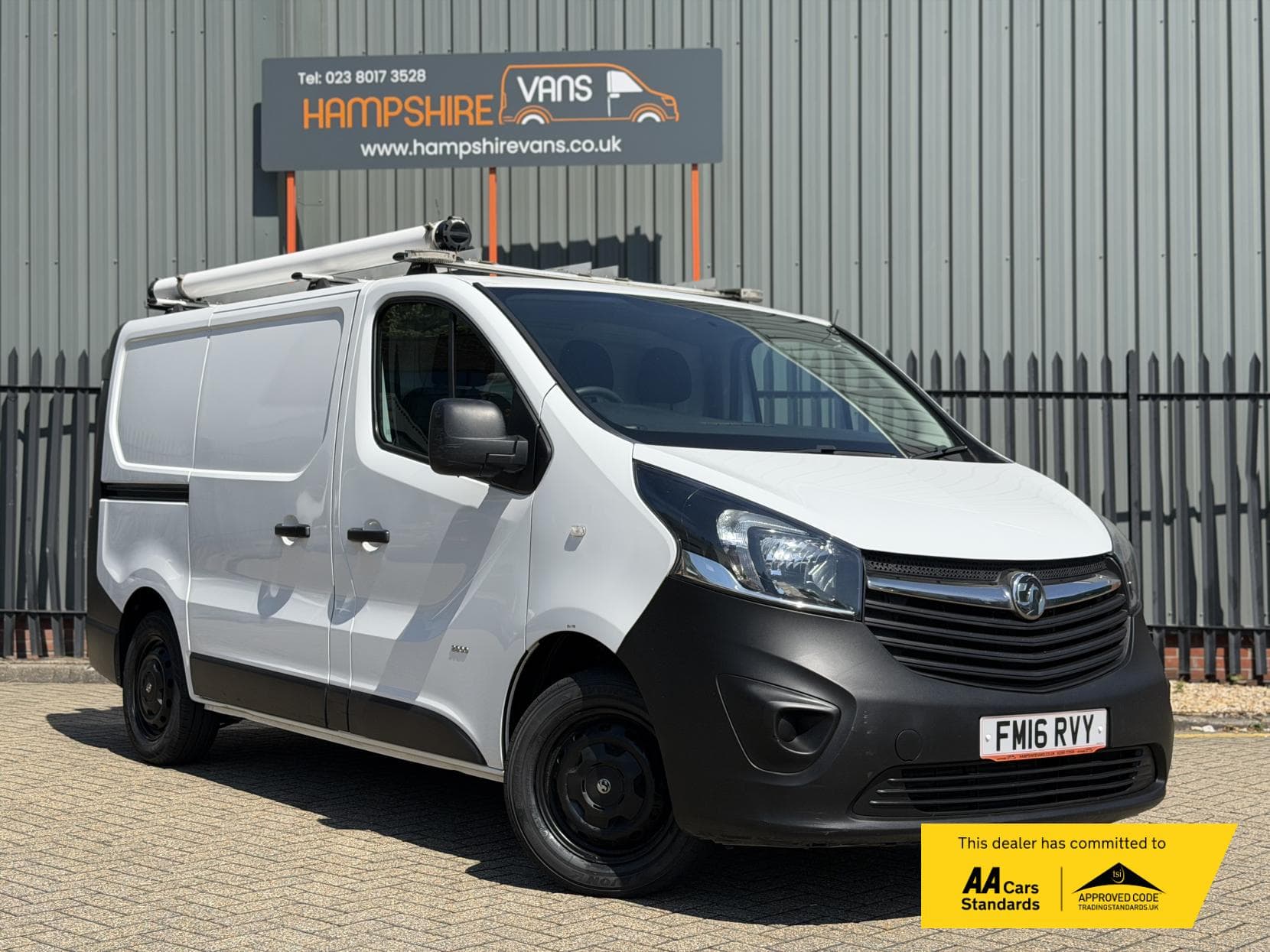 2016 Vauxhall Vivaro 1.6 CDTi 2900 ecoFLEX Panel Van 5dr Diesel Manual L1 H1 Euro 5 (s/s) (90 ps)