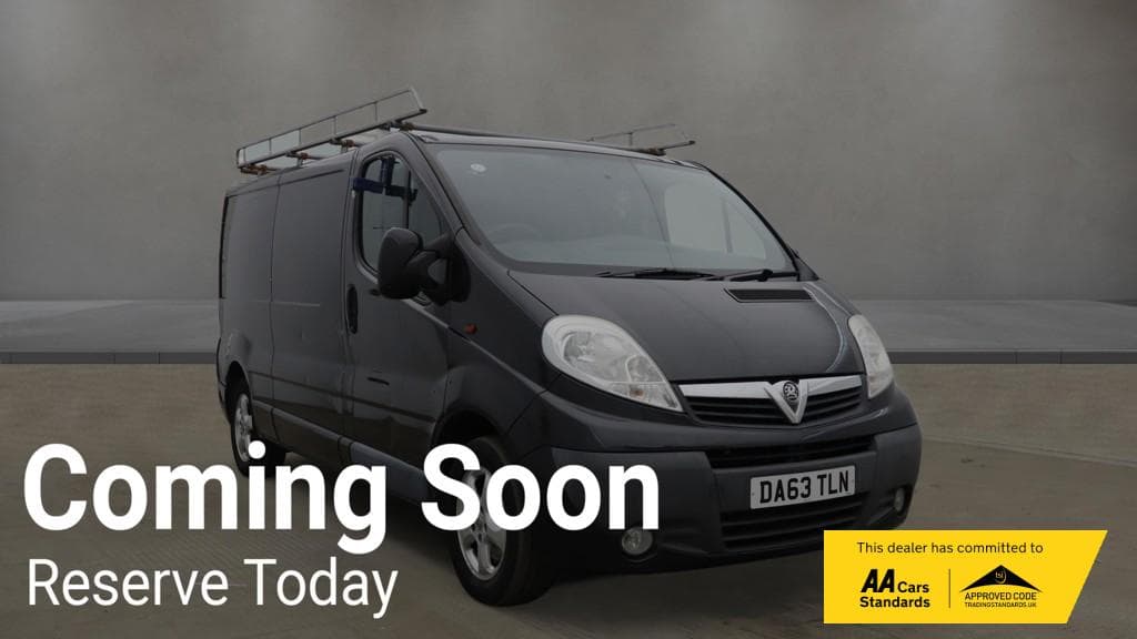 2013 Vauxhall Vivaro 2.0 2900 CDTi Sportive Panel Van 4dr Diesel Manual FWD L3 (195 g/km, 113 bhp)