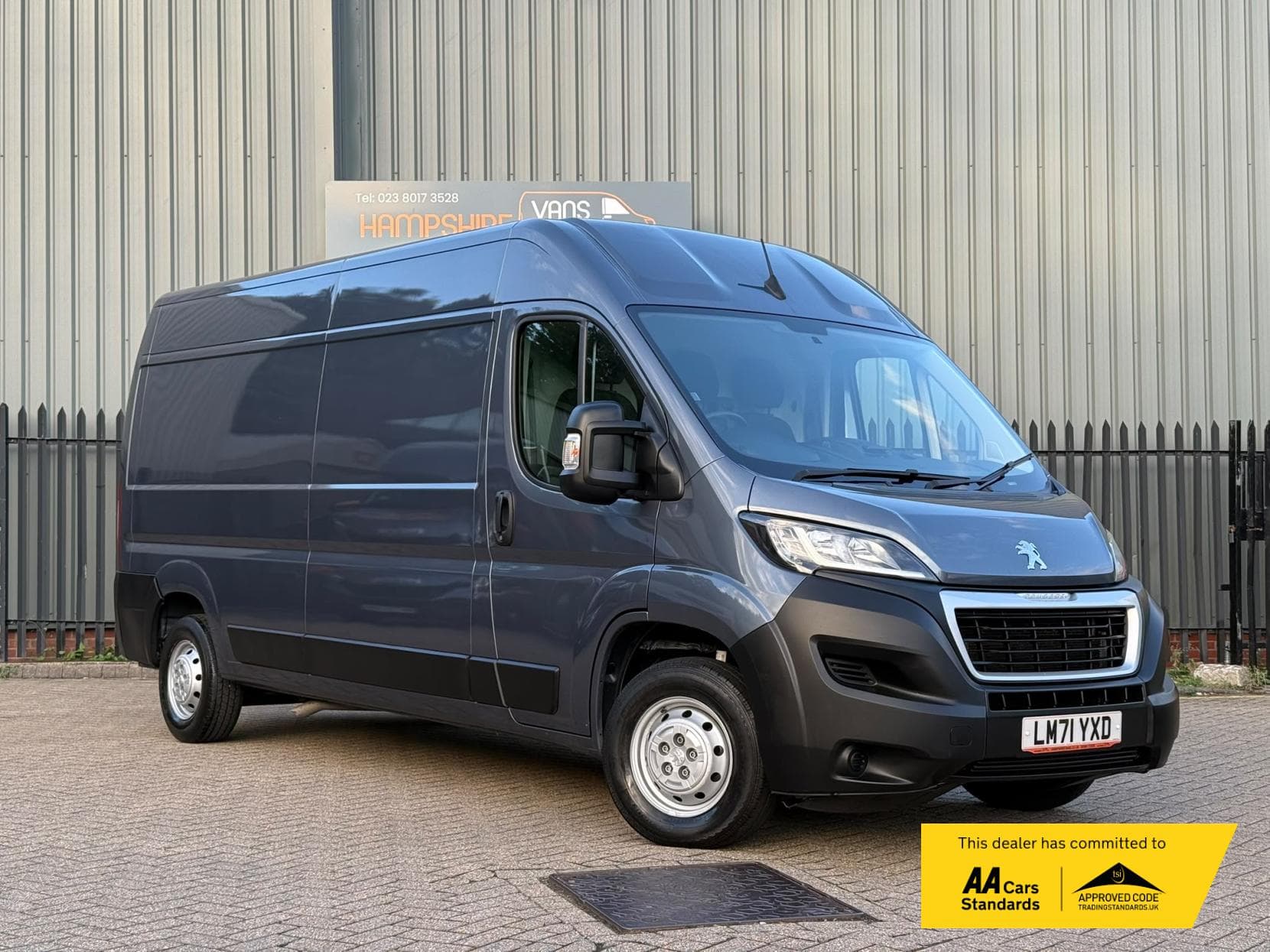 2022 Peugeot Boxer 2.2 BlueHDi 335 Professional Panel Van 5dr Diesel Manual L3 H2 Euro 6 (s/s) (140 ps)