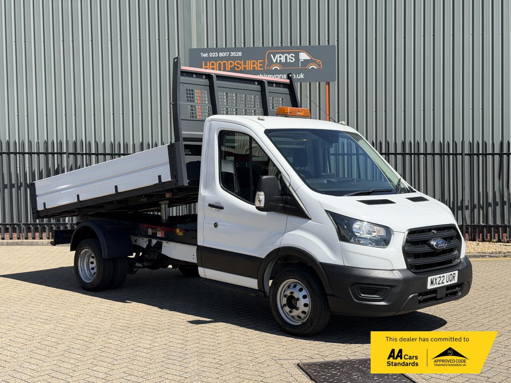 2022 Ford Transit 2.0 350 EcoBlue Leader Tipper 2dr Diesel Manual RWD L2 Euro 6 (s/s) (1-Stop) (130 ps)