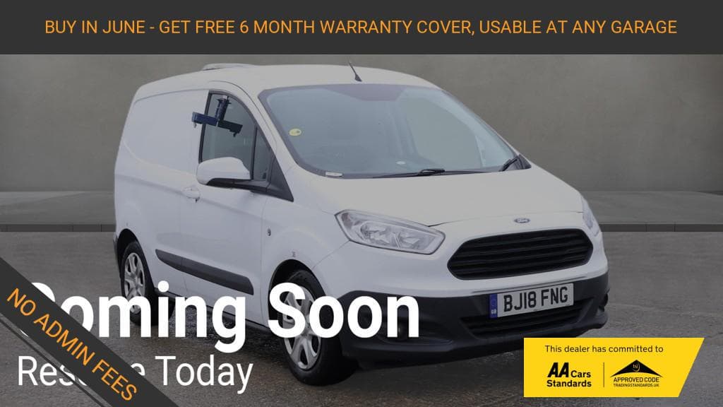 2018 Ford Transit Courier 1.5 TDCi Trend Panel Van 5dr Diesel Manual L1 Euro 6 (75 ps)