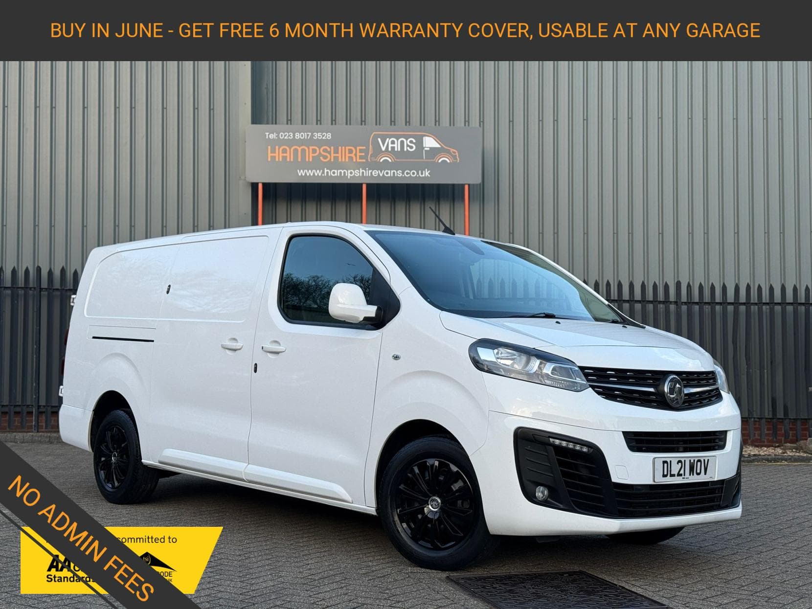 2021 Vauxhall Vivaro 1.5 Turbo D 2900 Sportive Panel Van 5dr Diesel Manual L2 H1 Euro 6 (s/s) (100 ps)