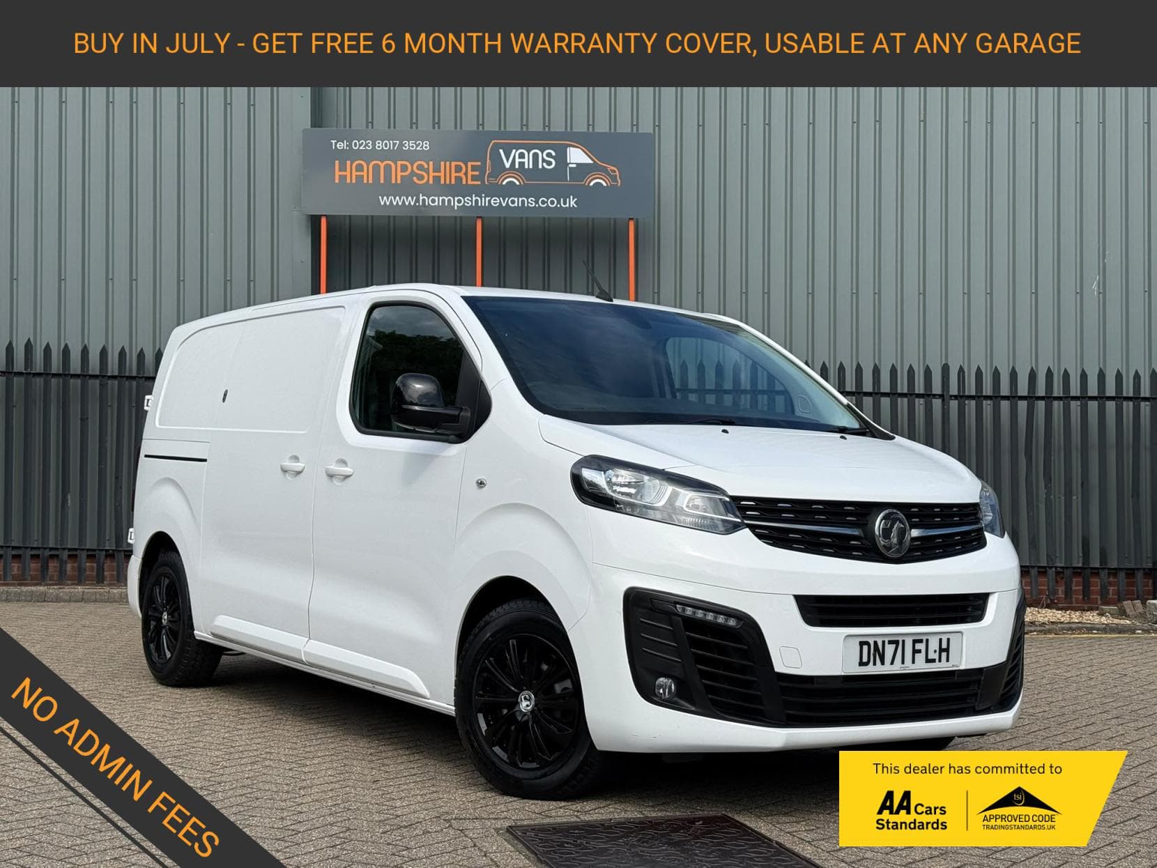 2021 Vauxhall Vivaro 1.5 Turbo D 2700 Sportive Panel Van 5dr Diesel Manual L1 H1 Euro 6 (s/s) (100 ps)