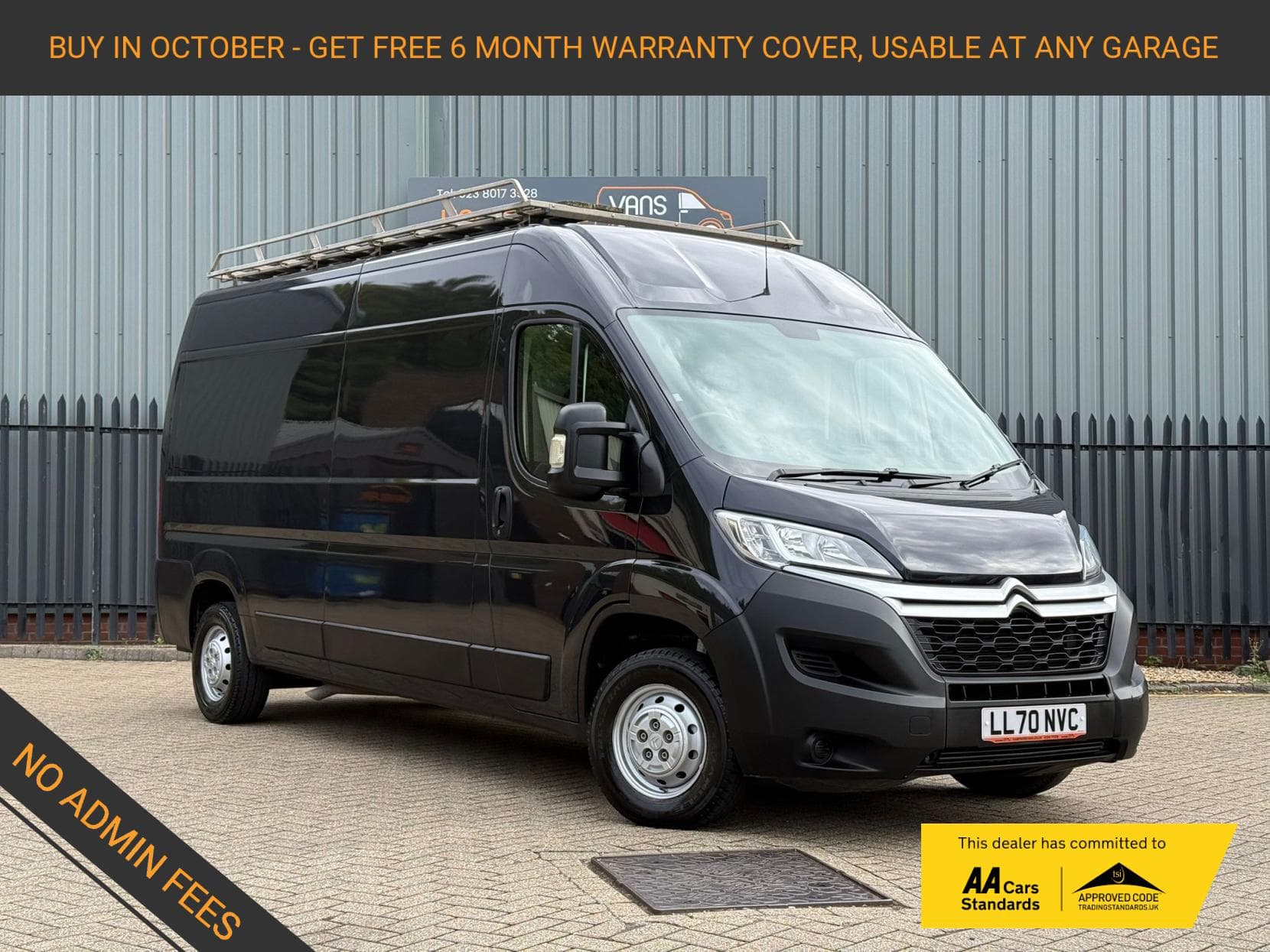 2020 Citroen Relay 2.2 BlueHDi 35 Enterprise Panel Van 5dr Diesel Manual L3 High Roof Euro 6 (s/s) (140 ps)