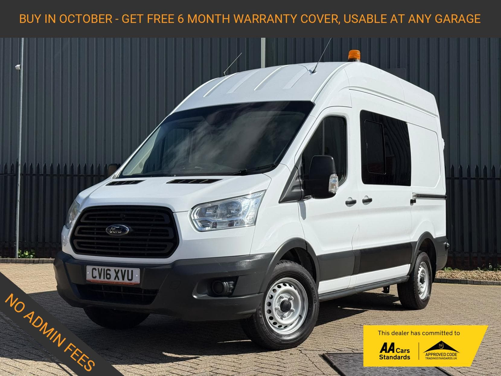 2016 Ford Transit 2.2 TDCi 350 Panel Van 5dr Diesel Manual RWD L2 H3 Euro 5 (155 ps)