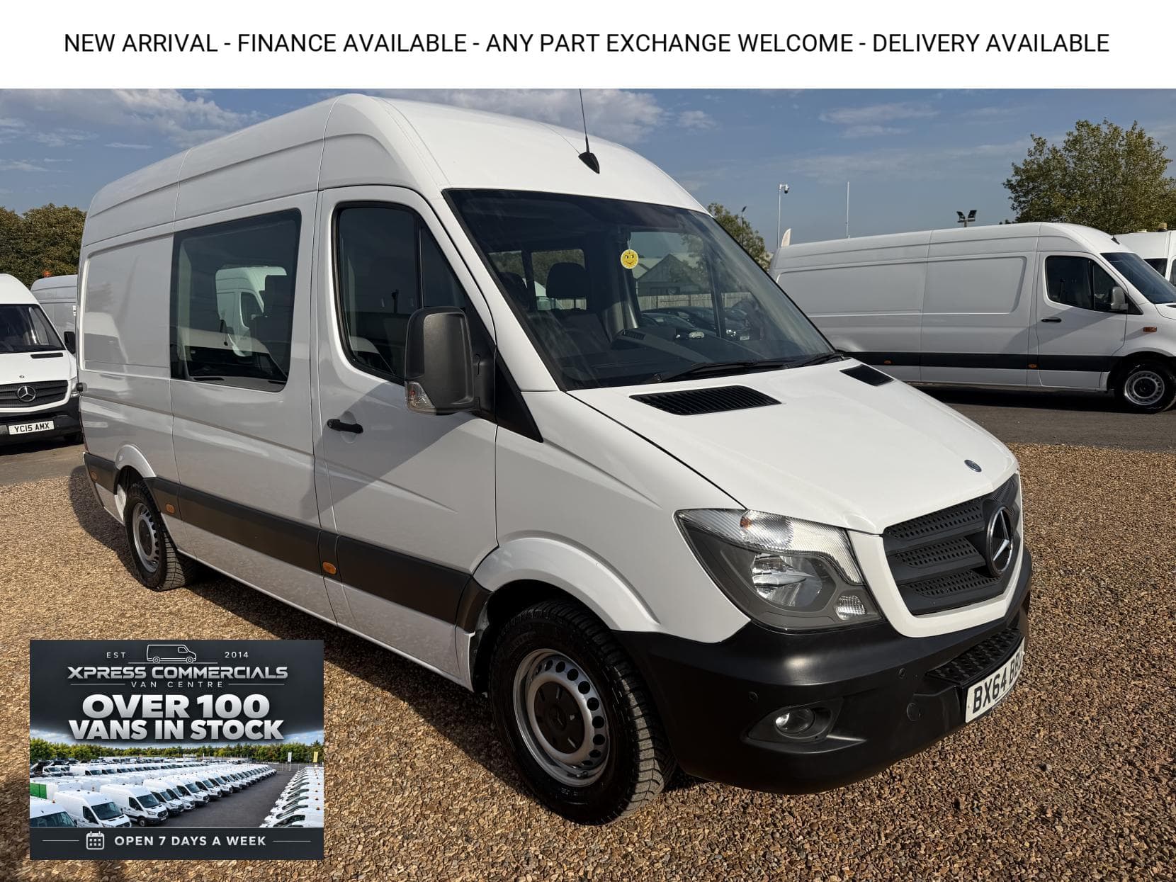 2014 Mercedes-Benz Sprinter 2.1 313 CDi Panel Van 4dr Diesel Manual RWD L2 (129 bhp)