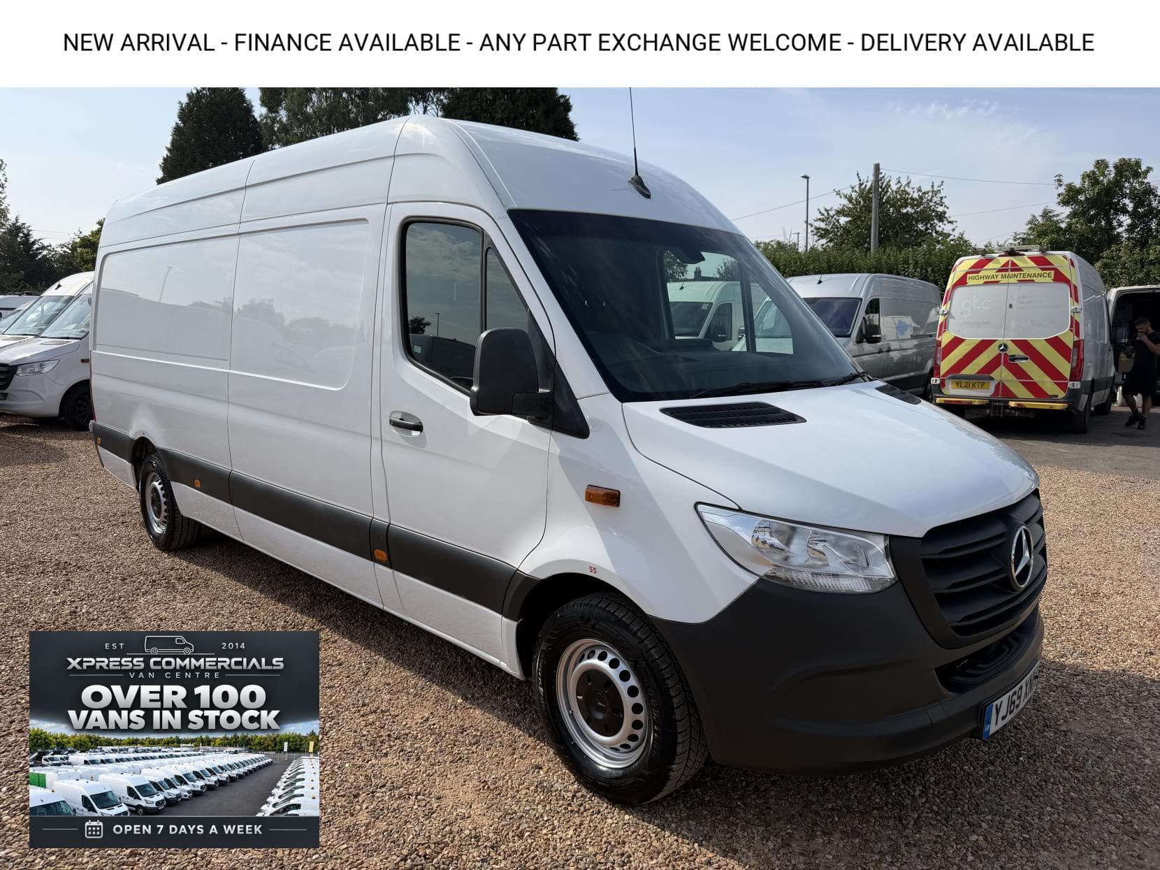 2019 Mercedes-Benz Sprinter 2.1 311 CDI Panel Van 5dr Diesel Manual RWD L3 H2 Euro 6 (114 ps)