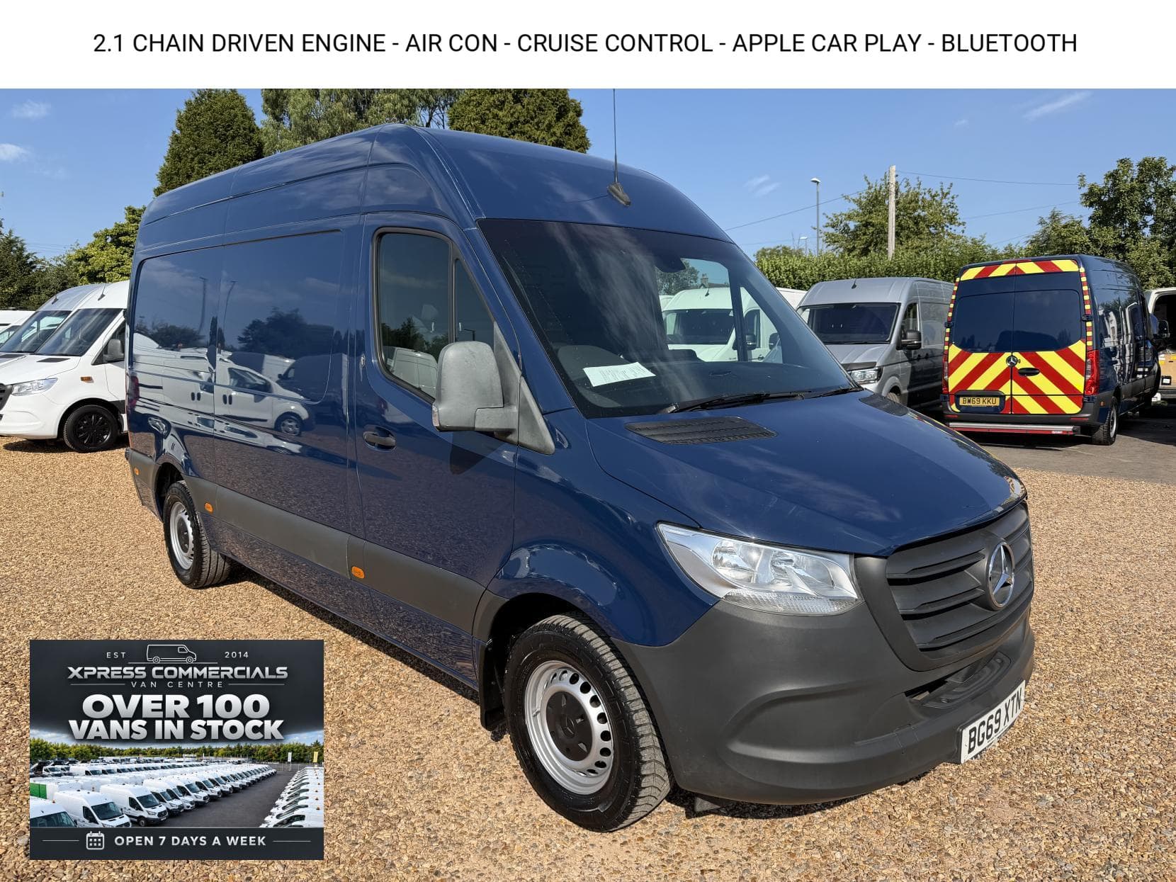 2020 Mercedes-Benz Sprinter 2.1 316 CDI Panel Van 5dr Diesel Manual RWD L2 H2 Euro 6 (163 ps)