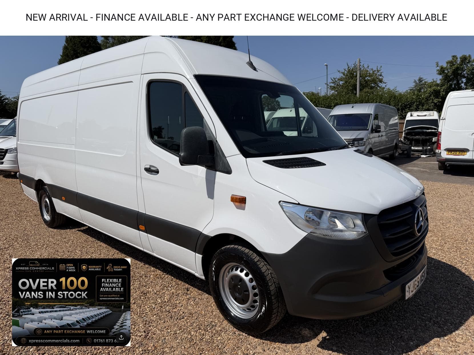 2019 Mercedes-Benz Sprinter 2.1 311 CDI Panel Van 5dr Diesel Manual RWD L3 H2 Euro 6 (114 ps)