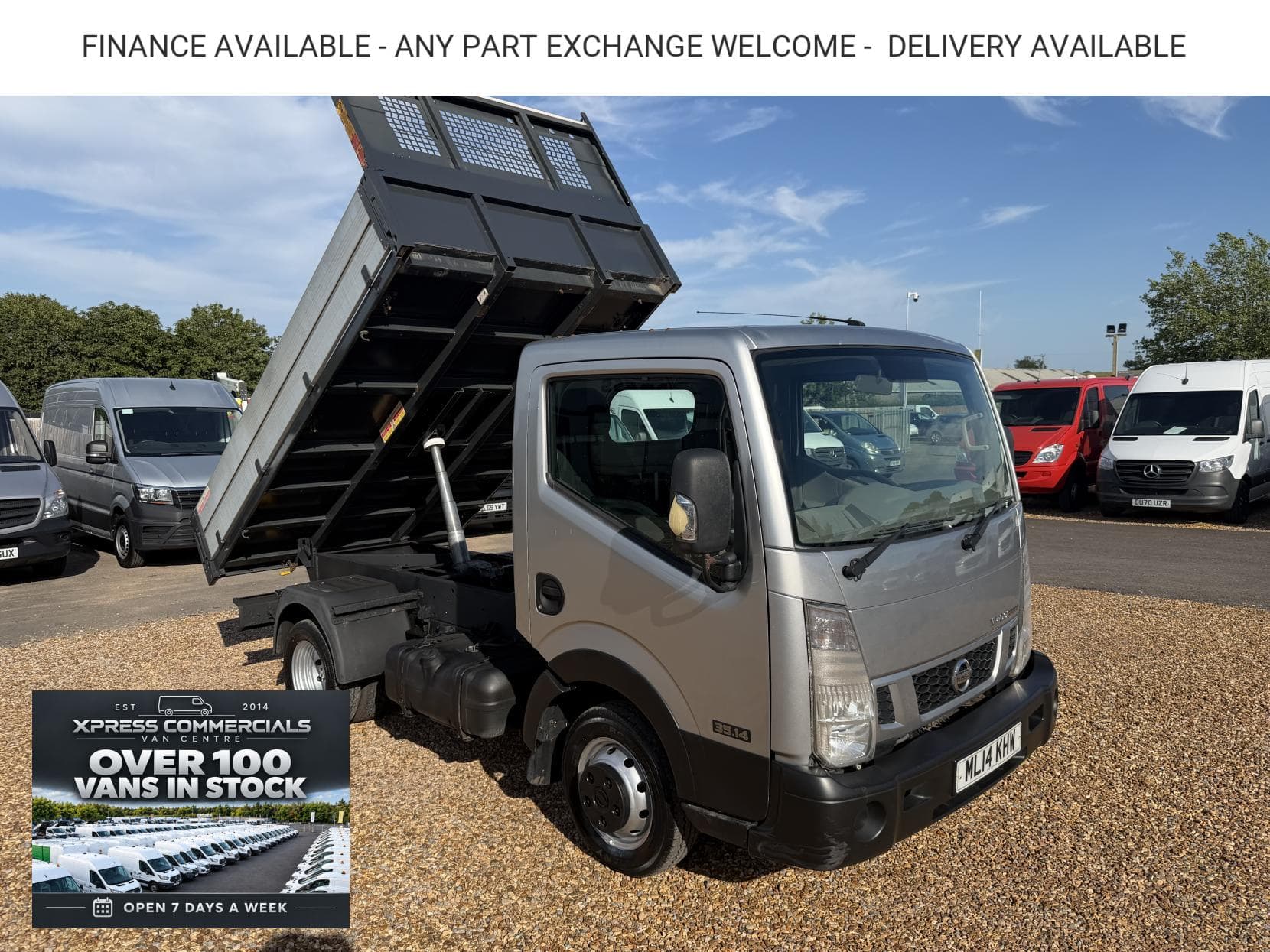 2014 Nissan NT400 Cabstar 2.5 dCi 35.14 Tipper 2dr Diesel Manual L1 H1 (238 g/km, 136 bhp)