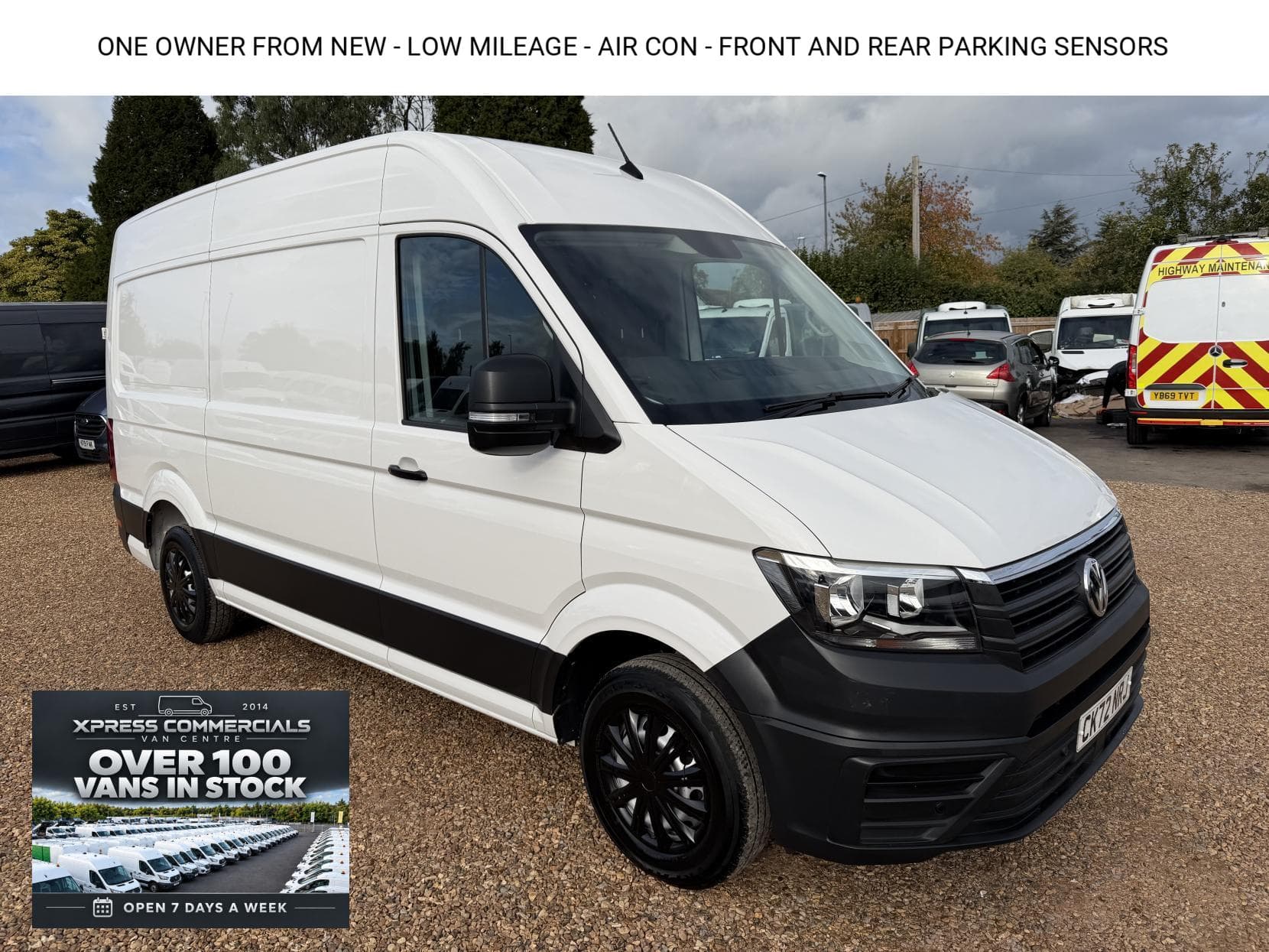 2022 Volkswagen Crafter 2.0 TDI CR30 Startline Panel Van 5dr Diesel Manual FWD MWB High Roof Euro 6 (s/s) (102 ps)