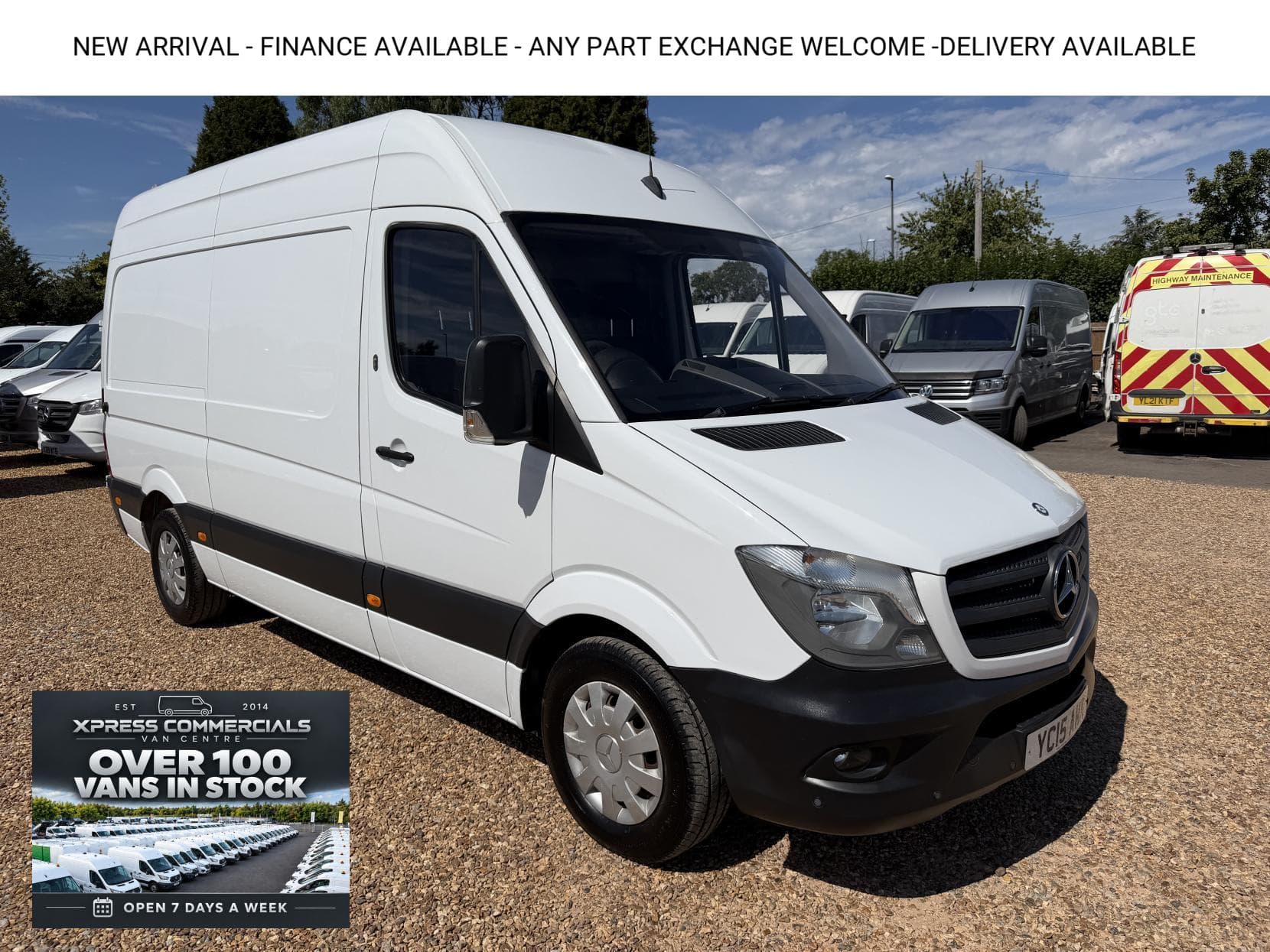 2015 Mercedes-Benz Sprinter 2.1 313 CDi Panel Van 4dr Diesel Manual RWD L2 (129 bhp)