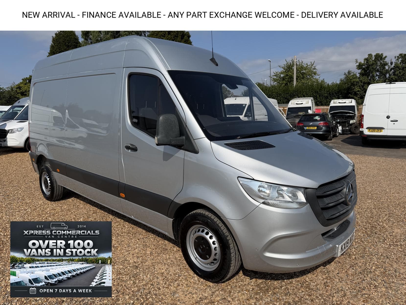 2019 Mercedes-Benz Sprinter 2.1 314 CDI Panel Van 5dr Diesel Manual FWD L2 H2 Euro 6 (143 ps)