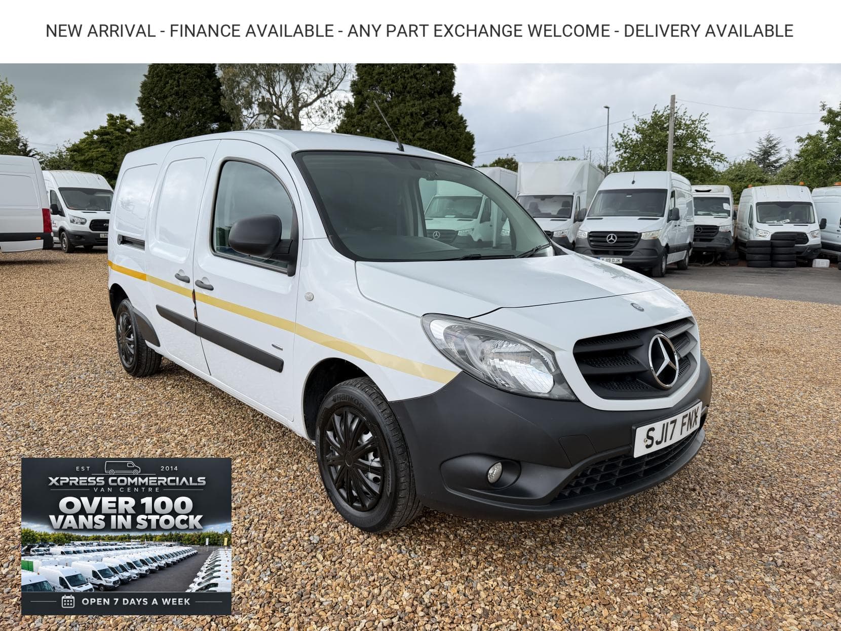 2017 Mercedes-Benz Citan 1.5 109 CDI BlueEfficiency Panel Van 6dr Diesel Manual L3 Euro 5 (s/s) (90 ps)