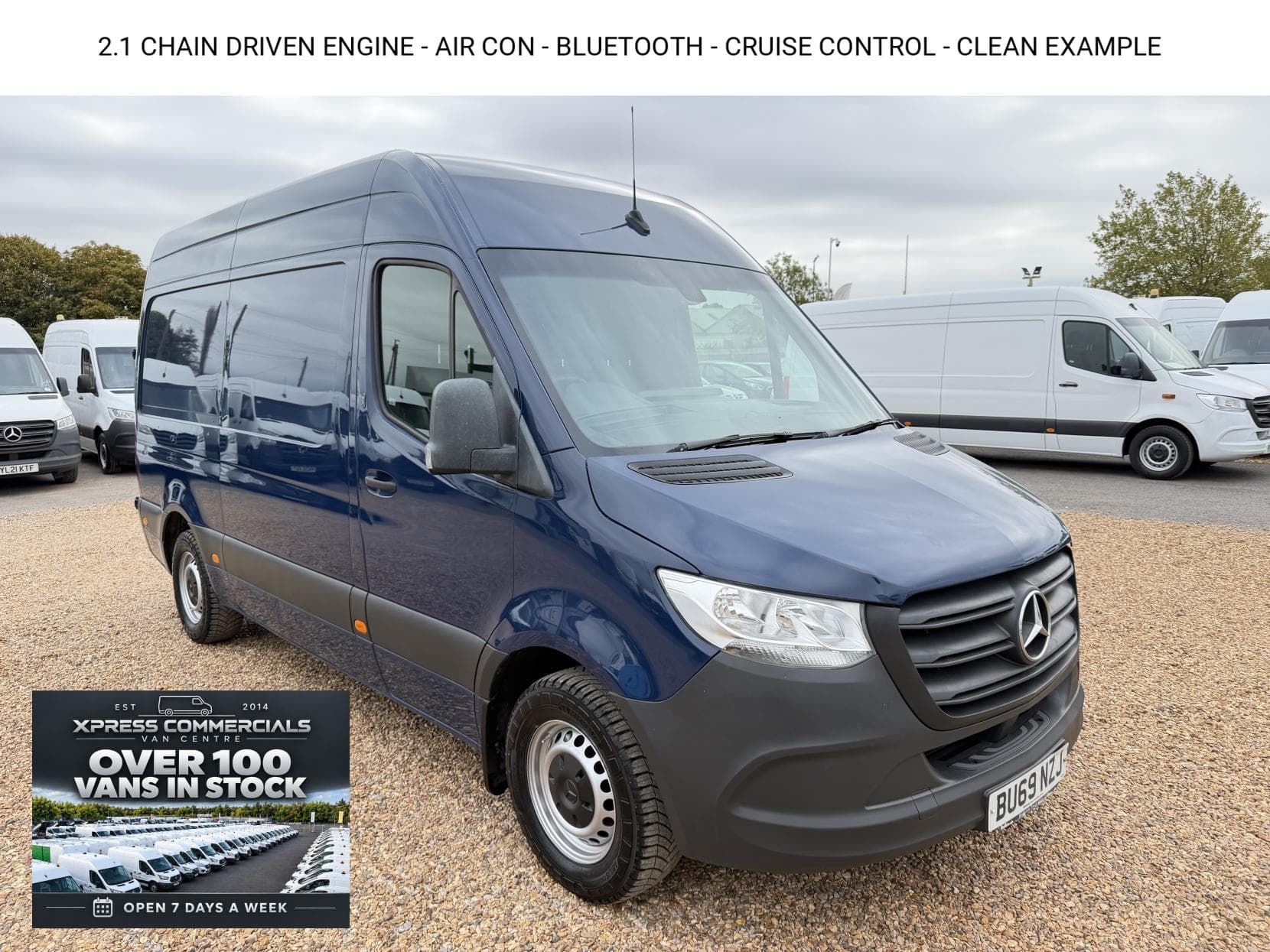 2019 Mercedes-Benz Sprinter 2.1 316 CDI Panel Van 5dr Diesel Manual RWD L2 H2 Euro 6 (163 ps)