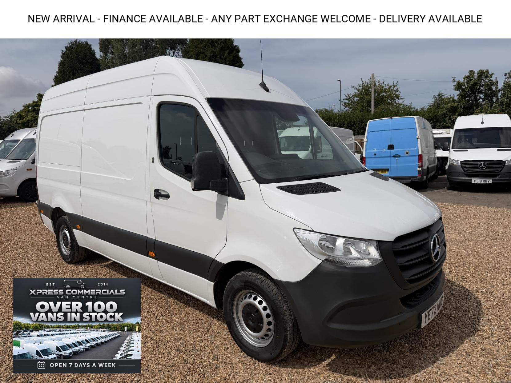 2022 Mercedes-Benz Sprinter 2.0 317 CDI Progressive Panel Van 5dr Diesel Manual RWD L2 H2 Euro 6 (s/s) (170 ps)