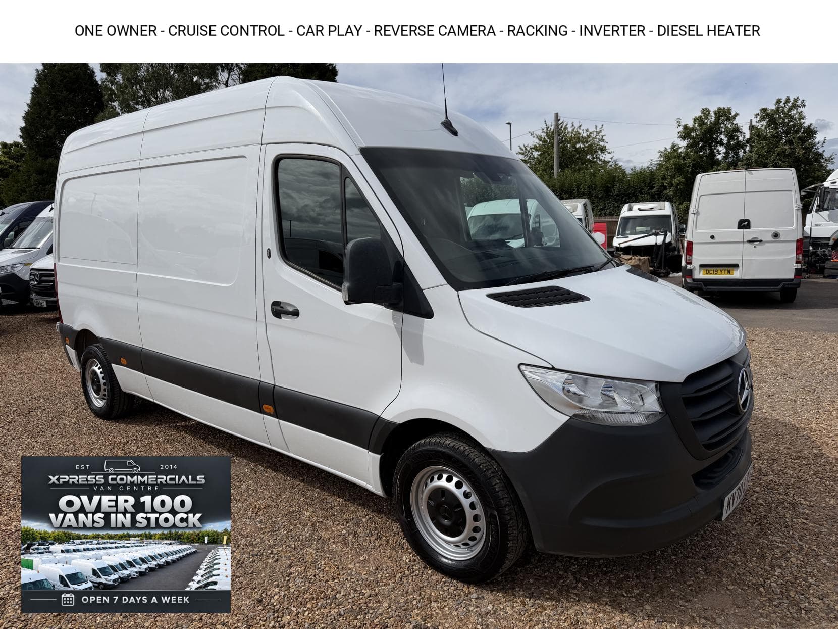 2020 Mercedes-Benz Sprinter 2.1 314 CDI Panel Van 5dr Diesel Manual FWD L2 H2 Euro 6 (143 ps)