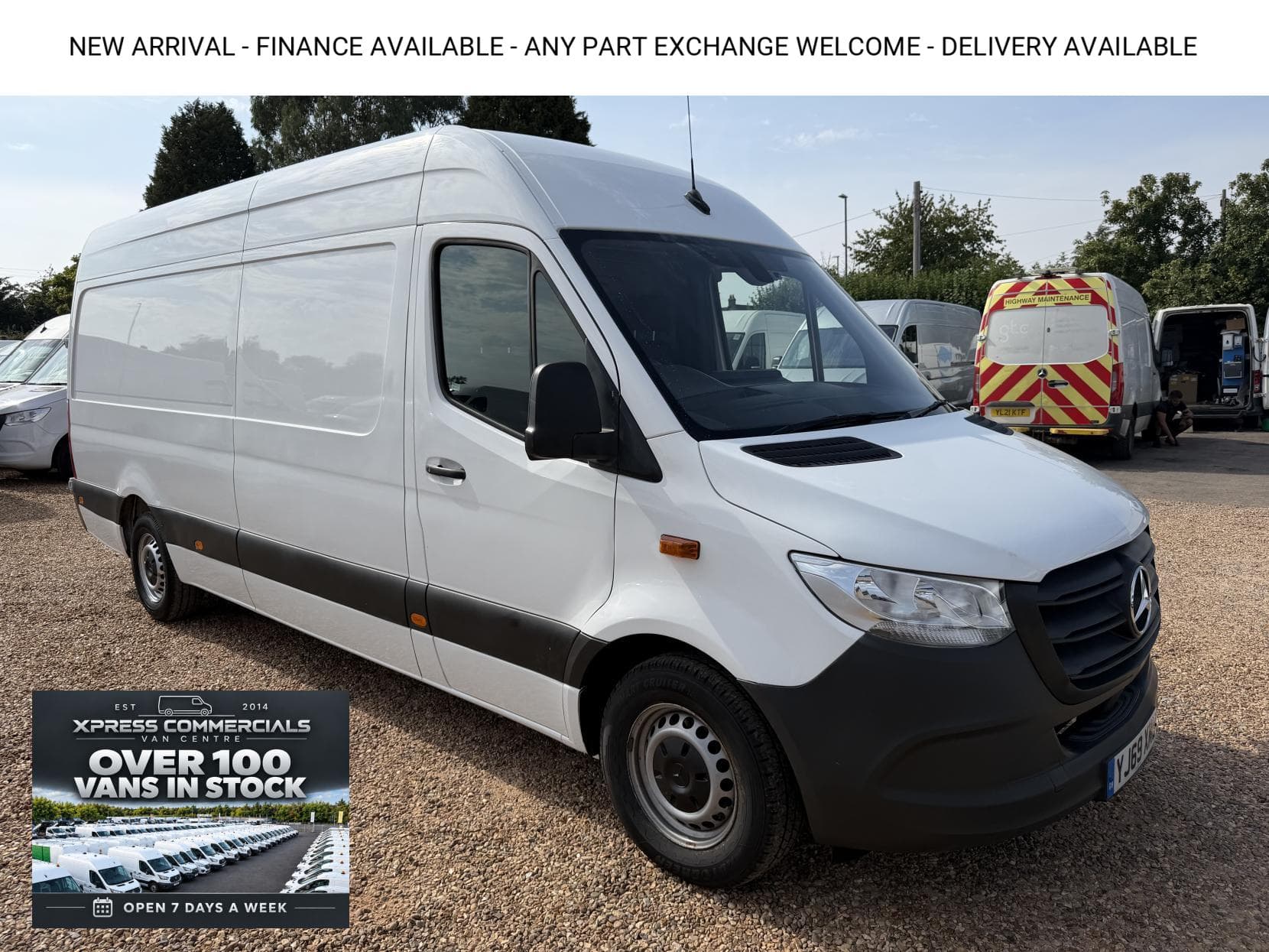 2019 Mercedes-Benz Sprinter 2.1 311 CDI Panel Van 5dr Diesel Manual RWD L3 H2 Euro 6 (114 ps)