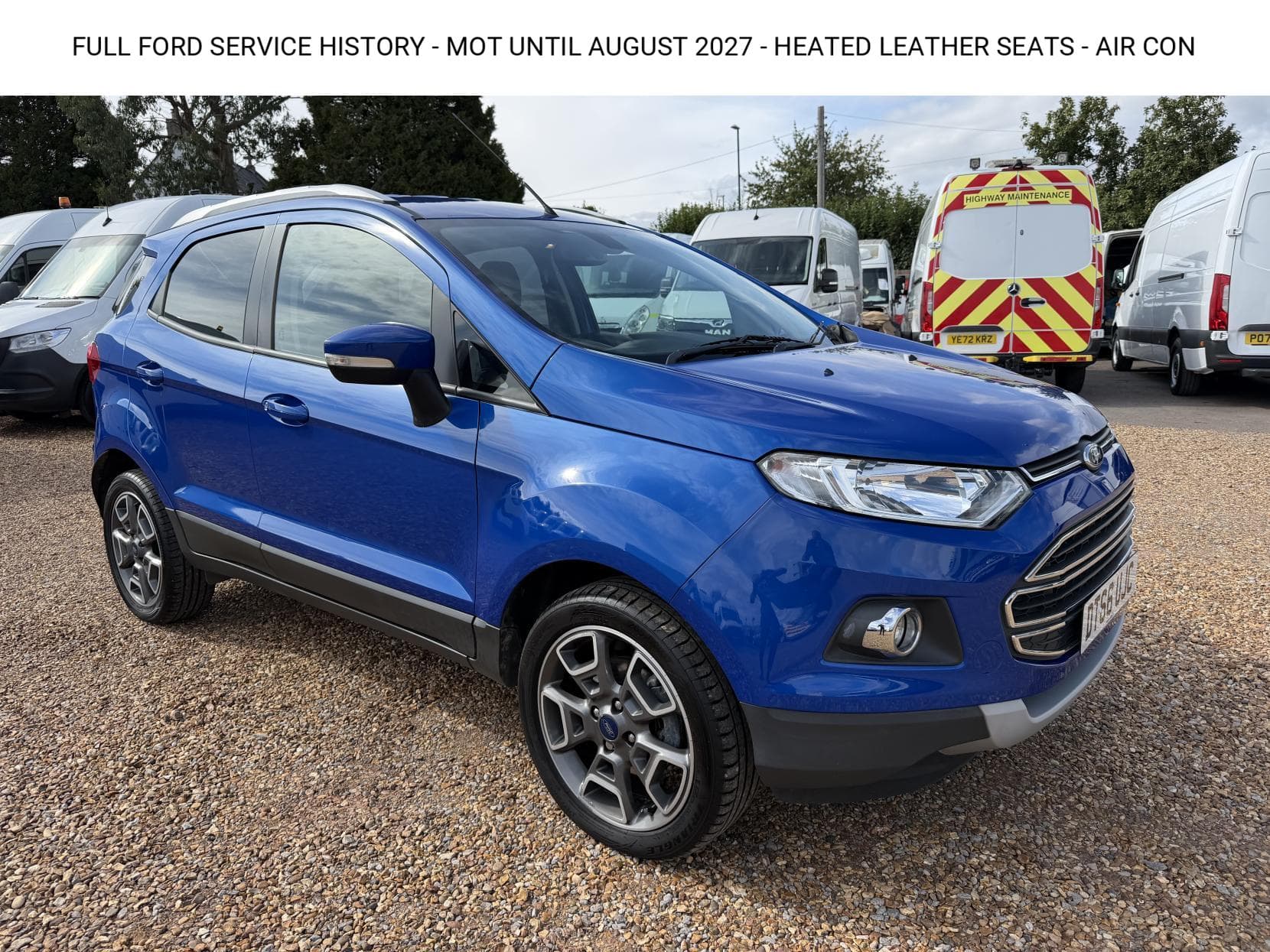 2017 Ford EcoSport 1.0T EcoBoost Titanium SUV 5dr Petrol Manual 2WD Euro 6 (s/s) (125 ps)