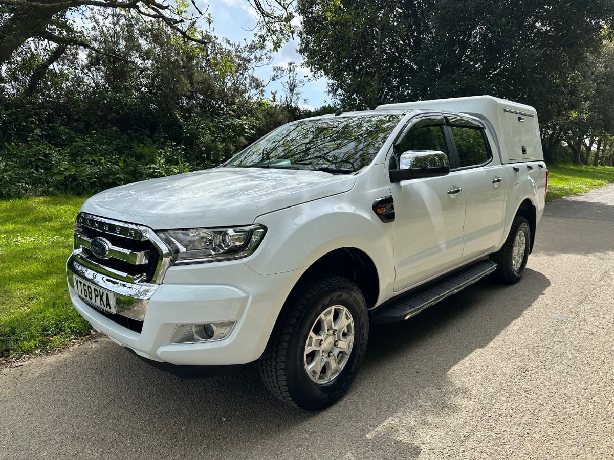 2018 (68) FORD RANGER XLT 2.2 TDCI 160BHP [EURO 6] 4X4 DOUBLE CAB PICK-UP - ONLY 54000 MILES!