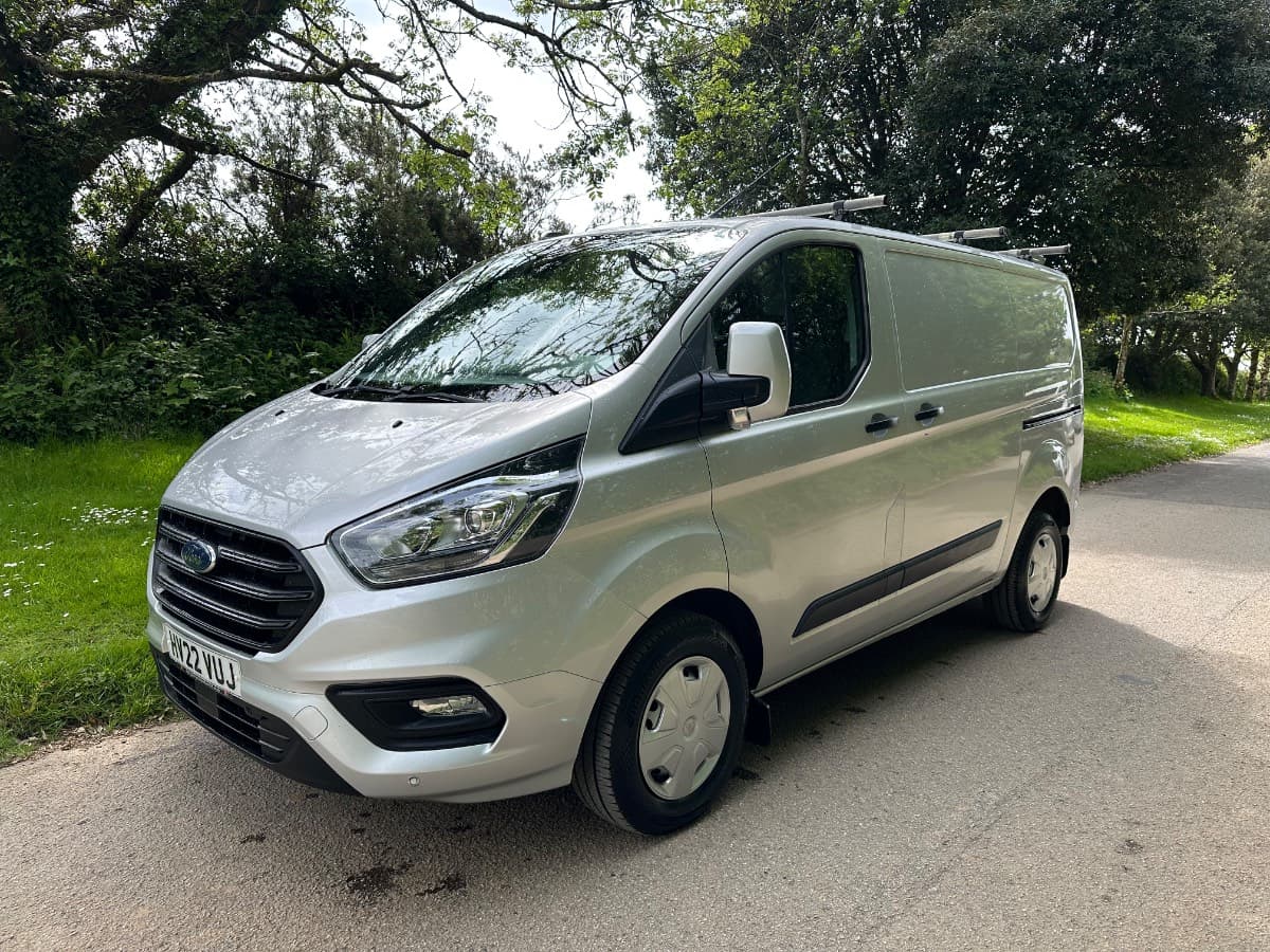 2022 (22) FORD TRANSIT CUSTOM 300 TREND L1 2.0 TDCI ECOBLUE 130BHP [EURO 6] SWB VAN - ONLY 46000 MILES!