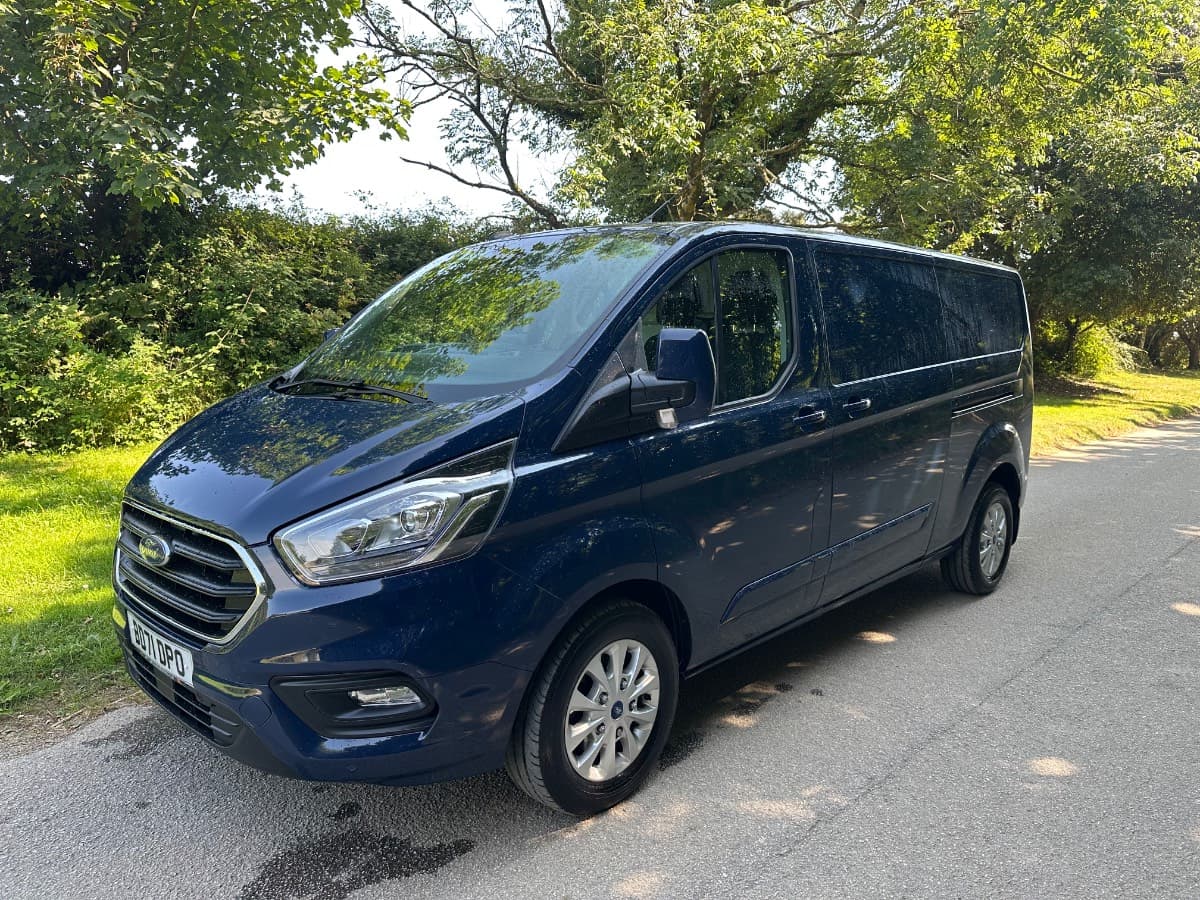 2021 (71) FORD TRANSIT CUSTOM 320 LIMITED L2 2.0 ECOBLUE 130BHP [EURO 6] LONG WHEEL BASE LOW ROOF VAN