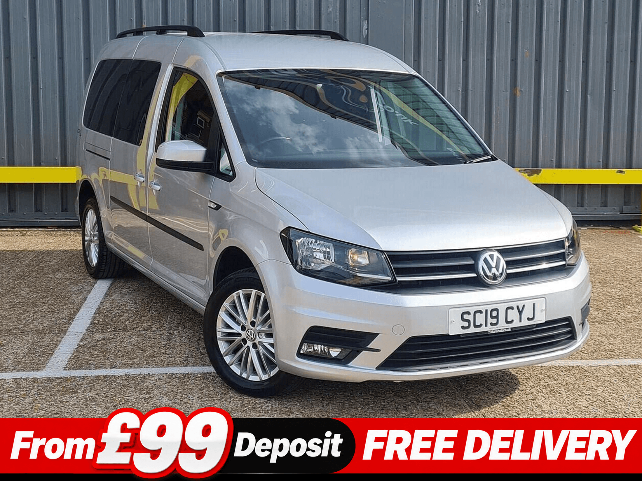 Volkswagen Caddy Maxi 2.0 TDi C20 Maxi Combi Van 5dr Diesel Manual FWD (Window) (128 g/km, 101 bhp)