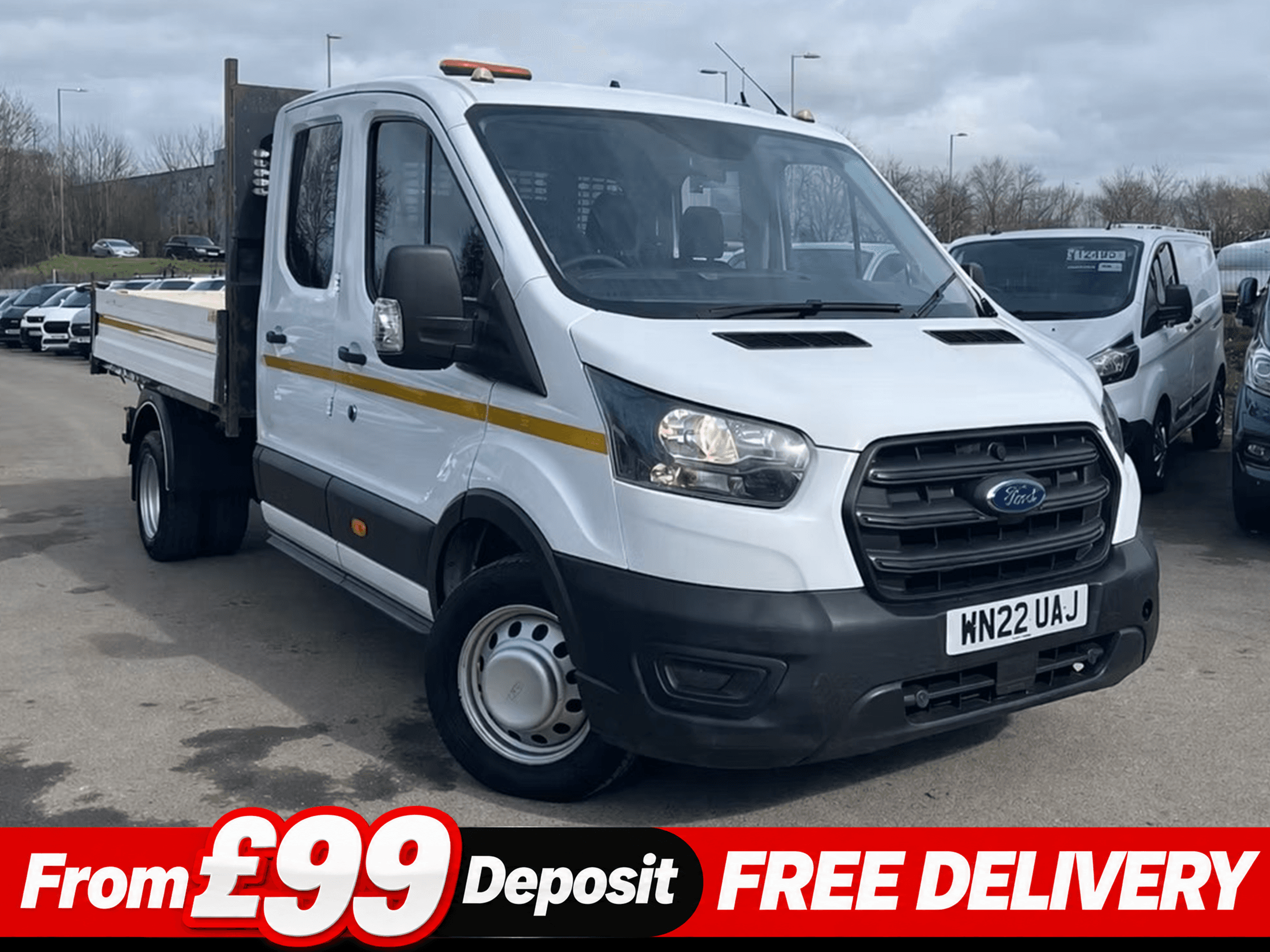 Ford Transit 350 Twin Wheel Tipper