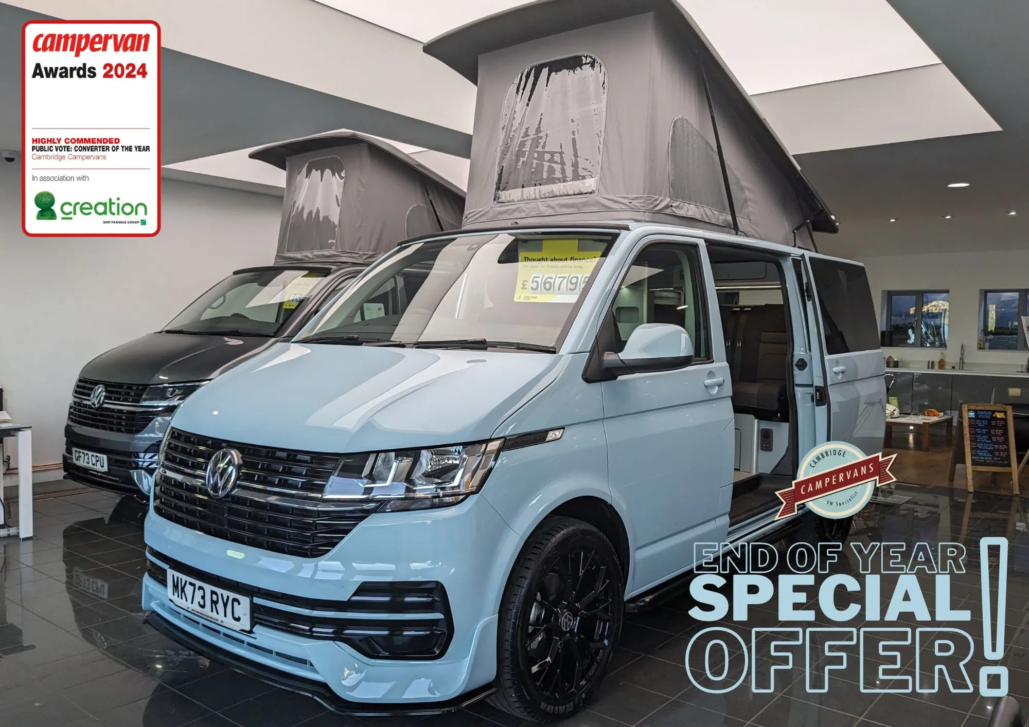 2023 Volkswagen Transporter T6.1 Campervan