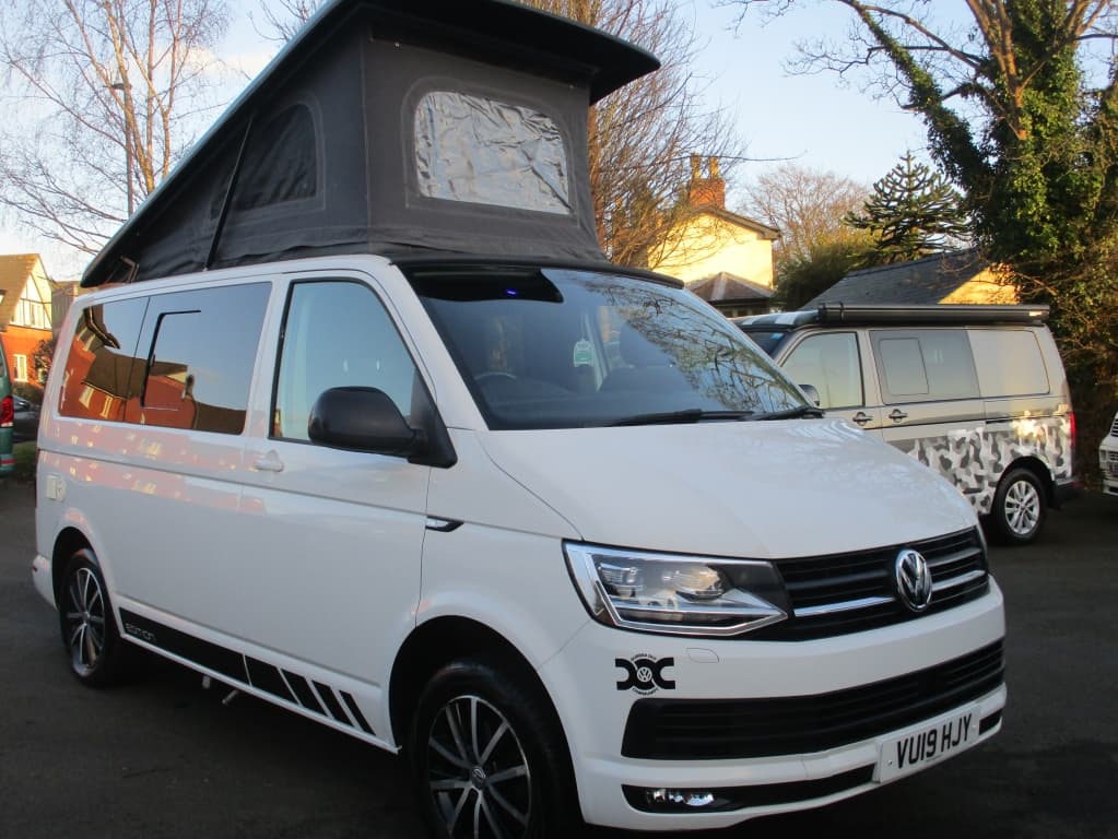 Volkswagen Transporter T30 Edition TDI BlueMotion Campervan – White, 51,000 Miles, For Sale in Chester

