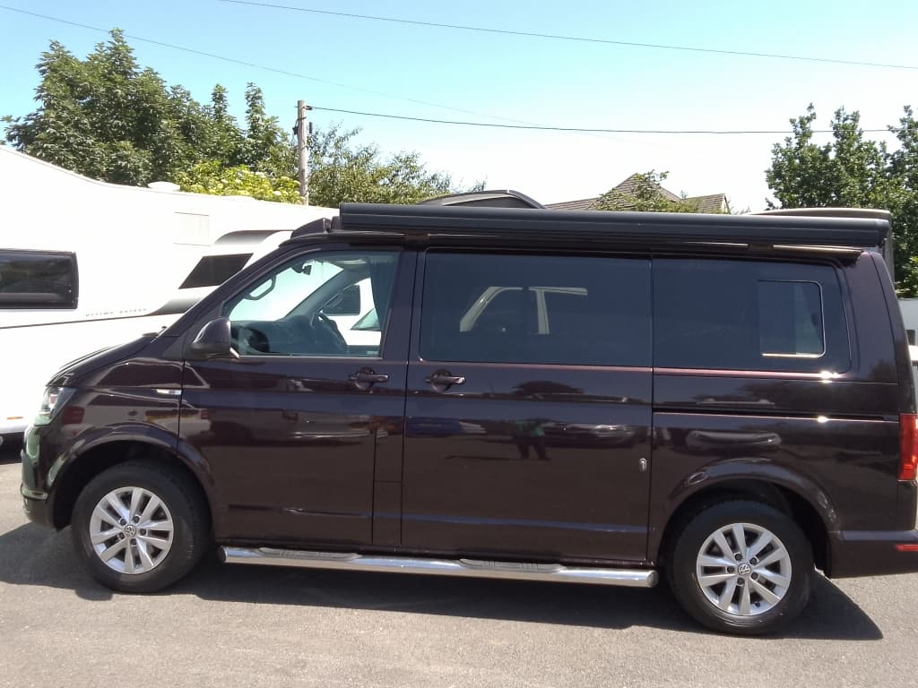 Volkswagen Transporter Campervan – Purple, Low Mileage, 33,000 Miles, For Sale in Chester