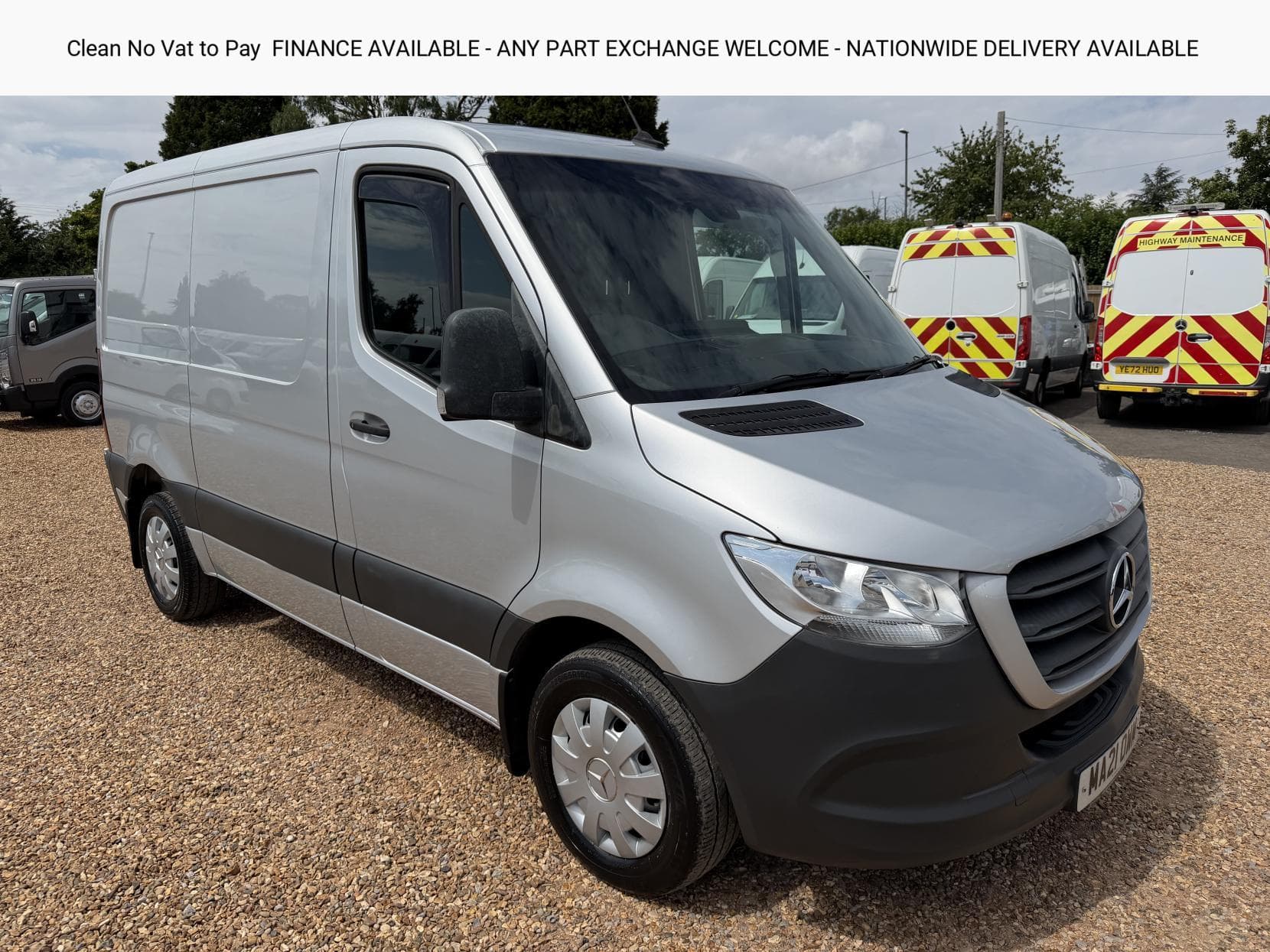 2021 Mercedes-Benz Sprinter 2.1 214 CDI Pure Panel Van 5dr Diesel Manual FWD L1 H1 Euro 6 (s/s) (143 ps)