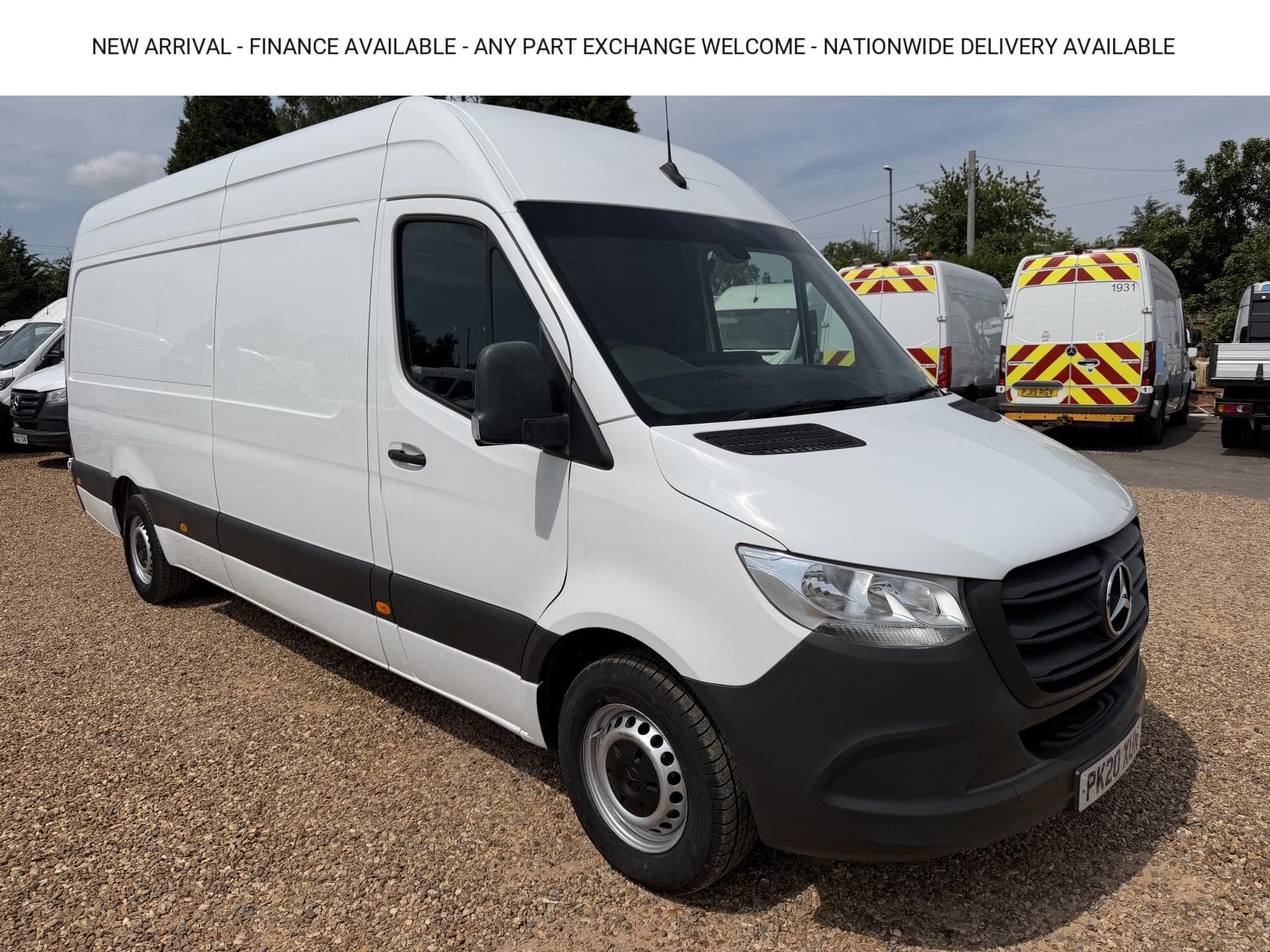 2020 Mercedes-Benz Sprinter 2.1 314 CDI Panel Van 5dr Diesel Manual RWD L3 H2 Euro 6 (143 ps)